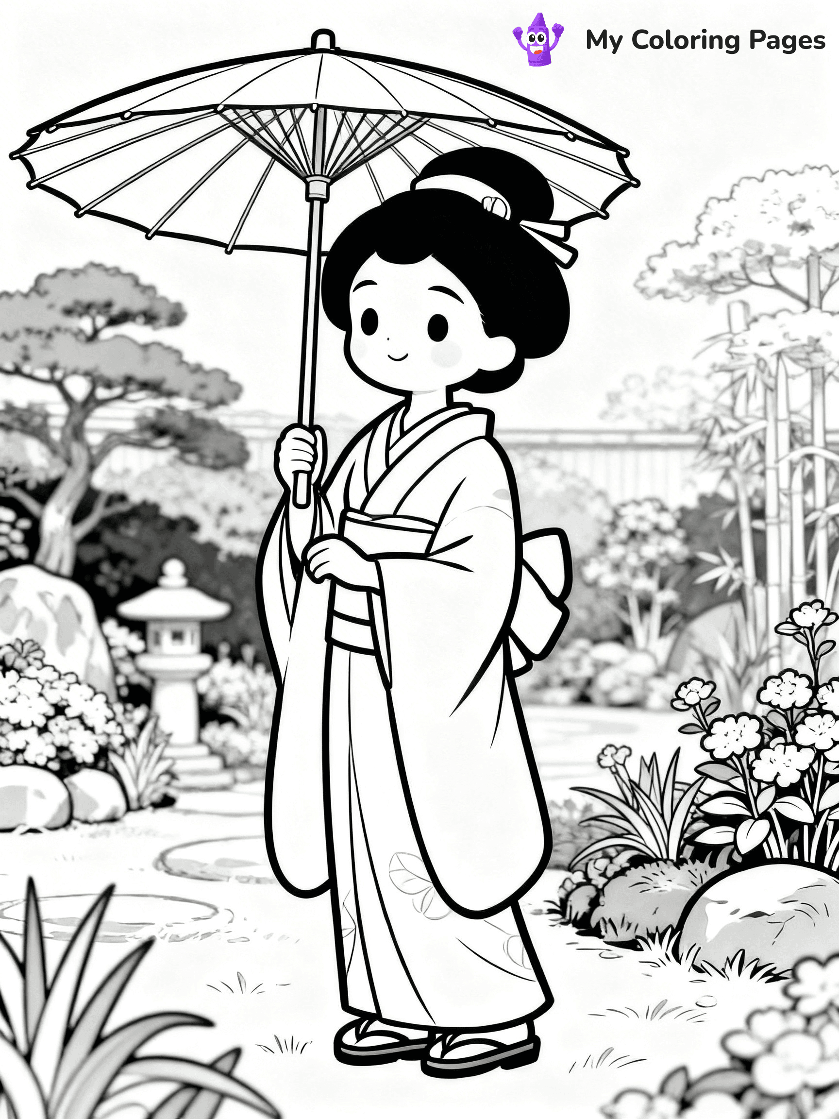 Japan Coloring Pages - 40