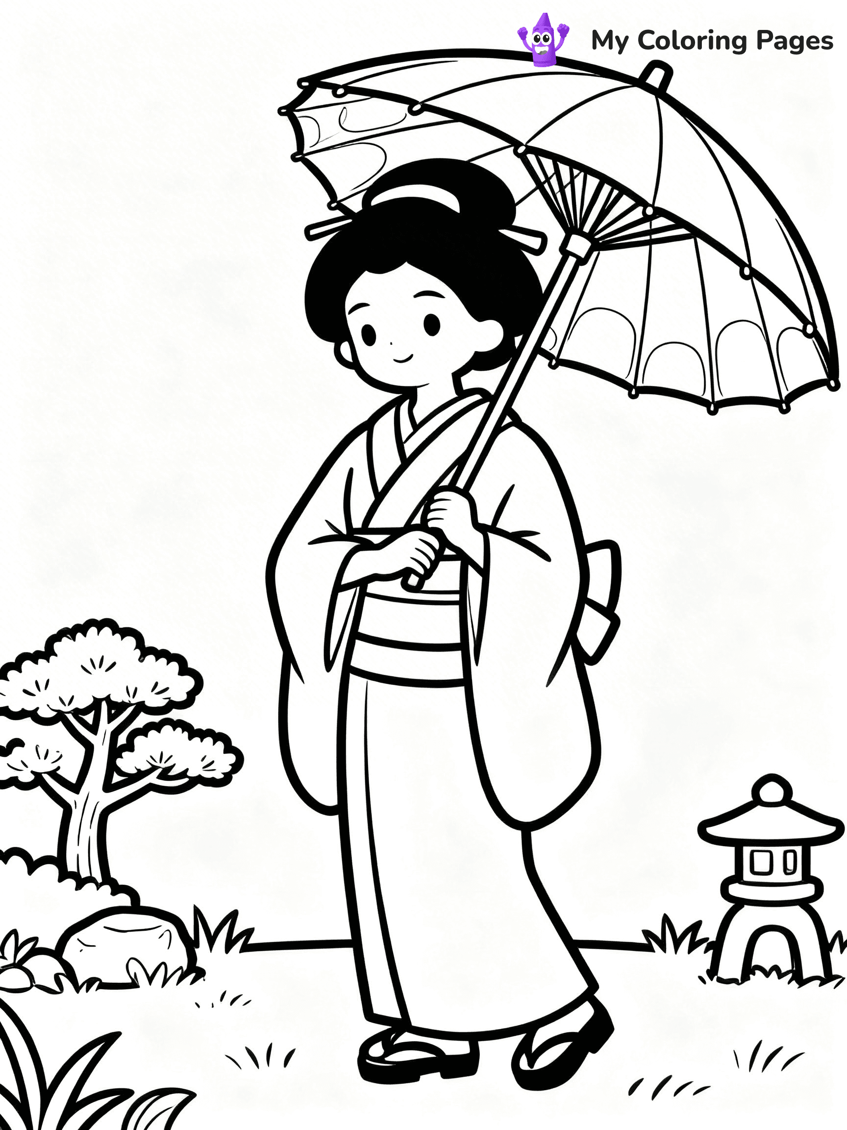 Japan Coloring Pages - 39