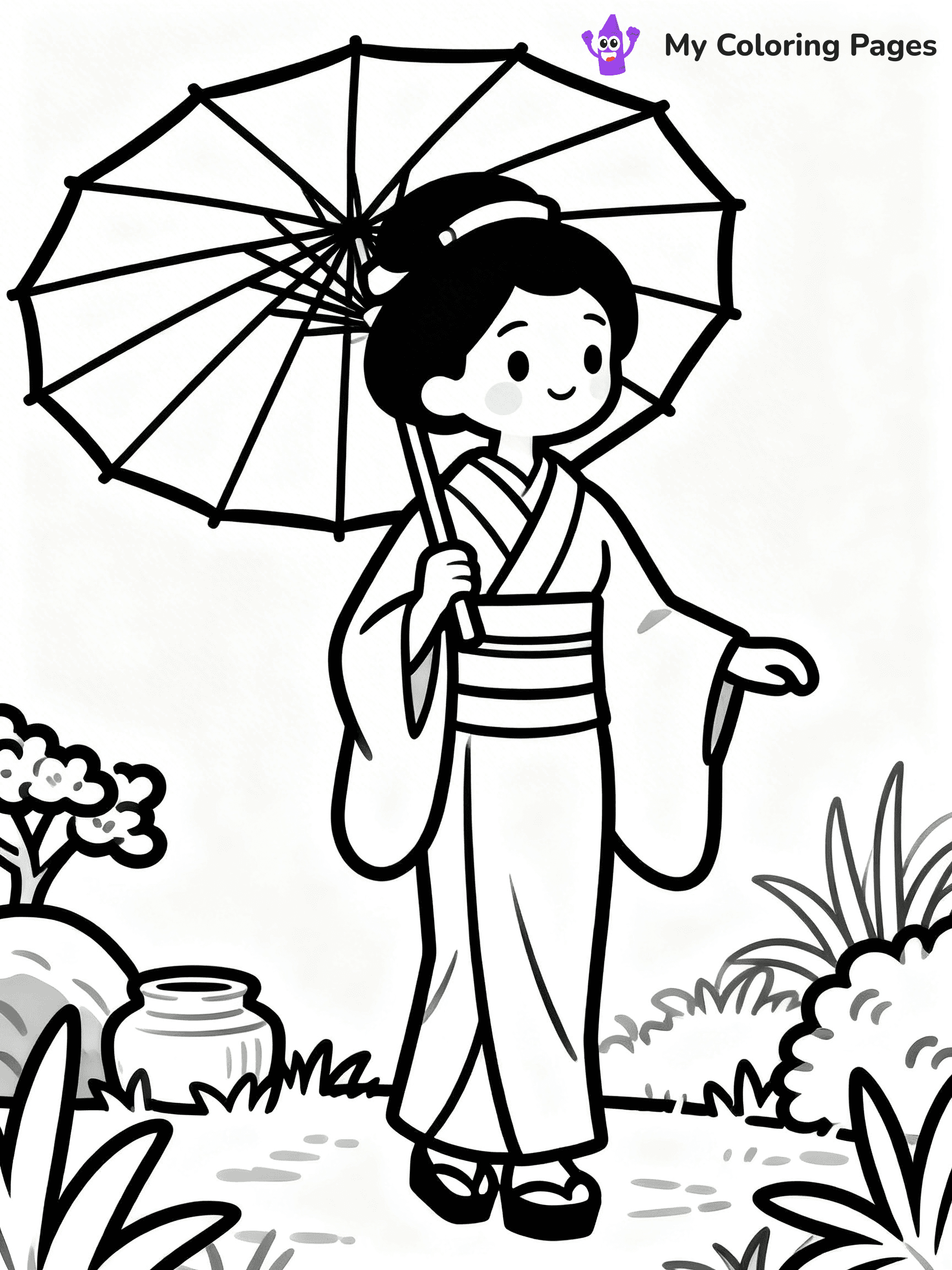 Japan Coloring Pages - 36