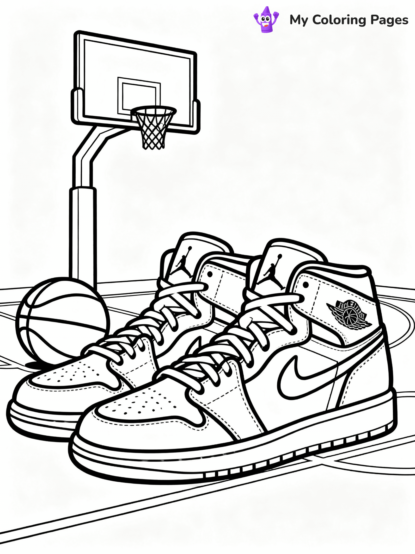 Nike Coloring Pages - 25