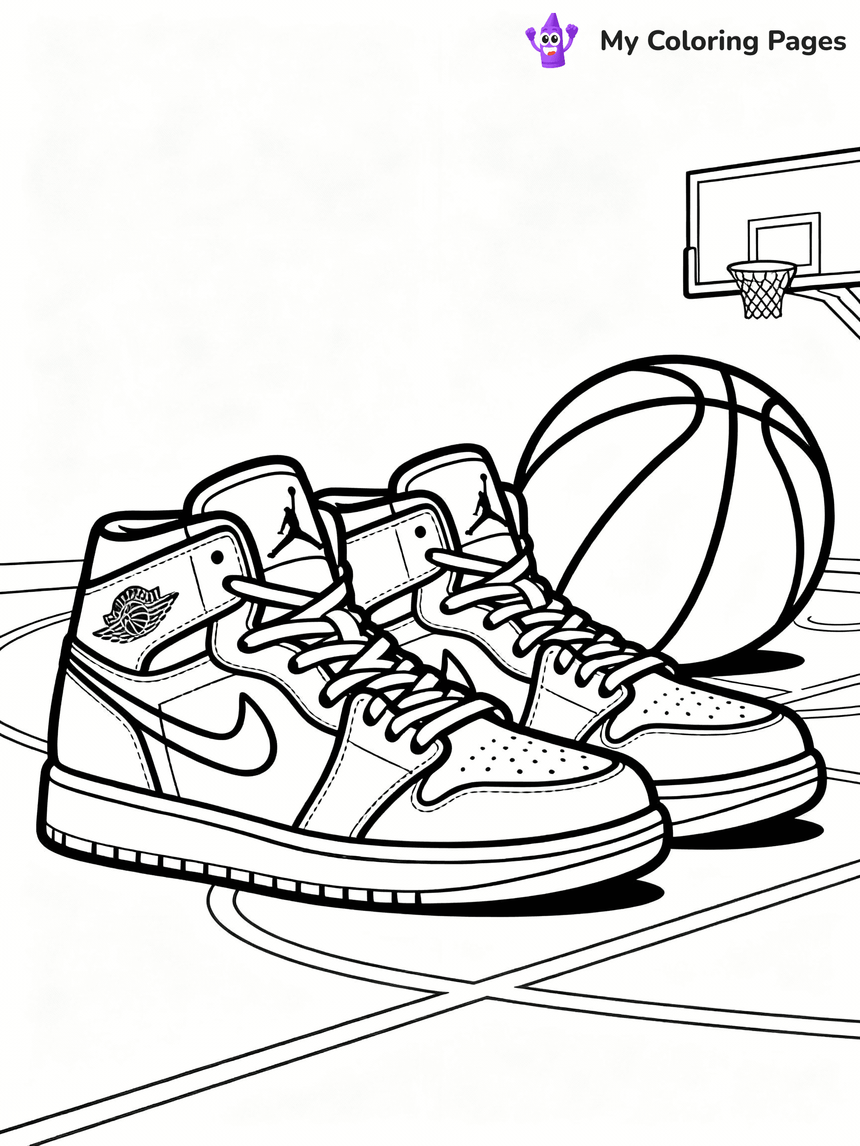 Nike Coloring Pages - 24