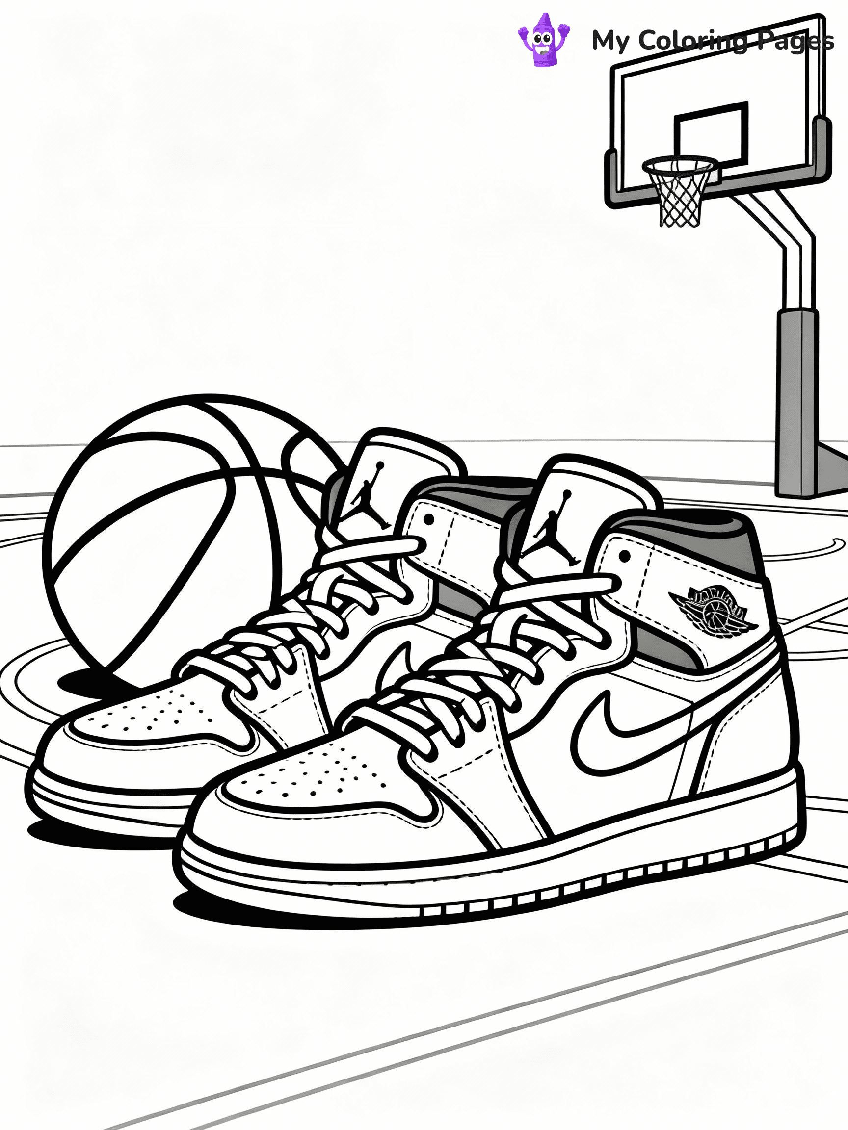 Nike Coloring Pages - 23