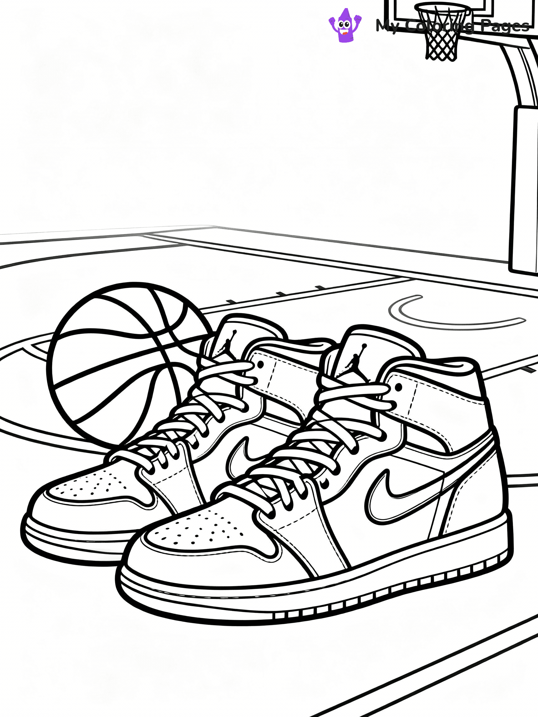 Nike Coloring Pages - 22