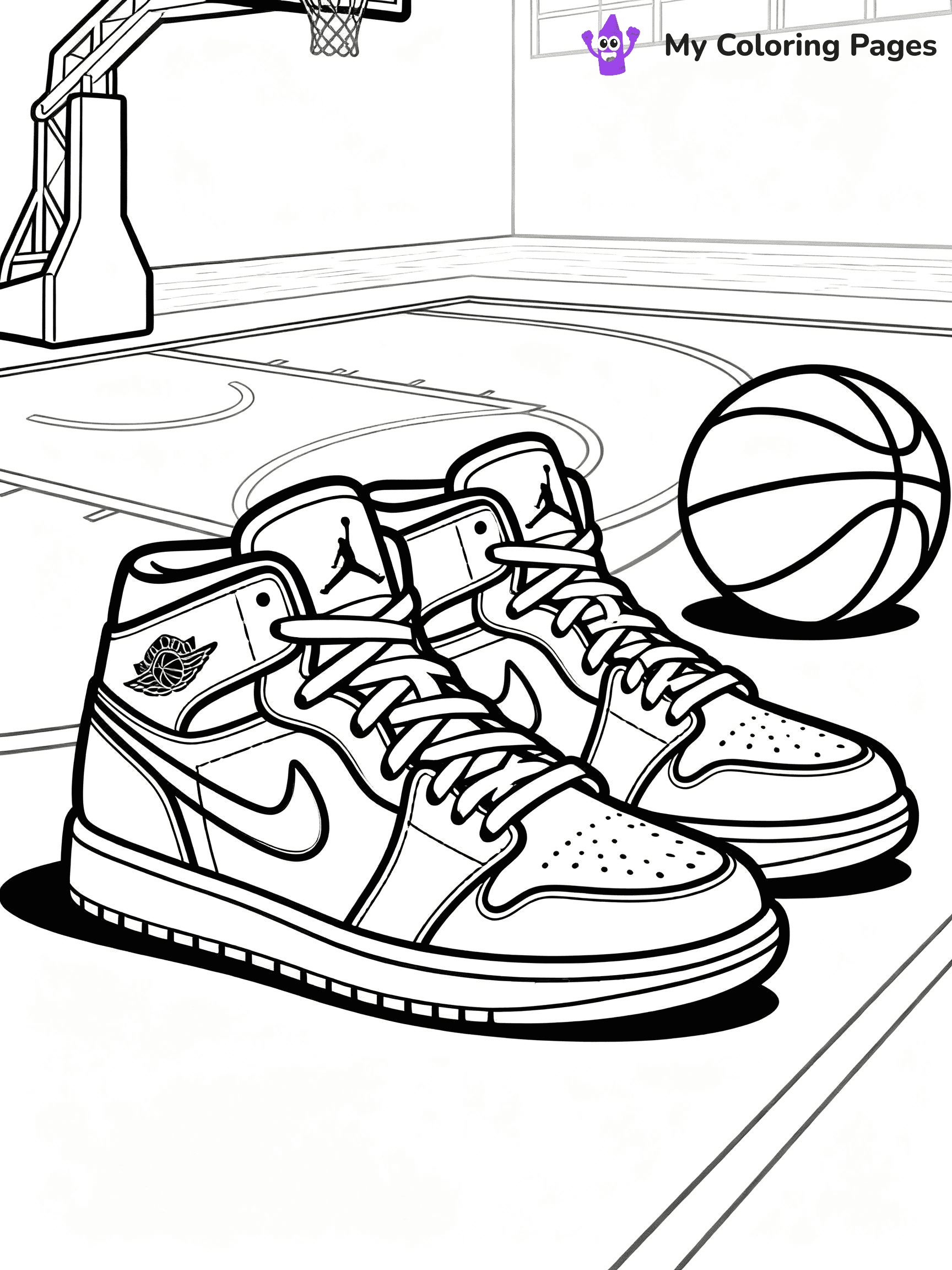 Nike Coloring Pages - 20