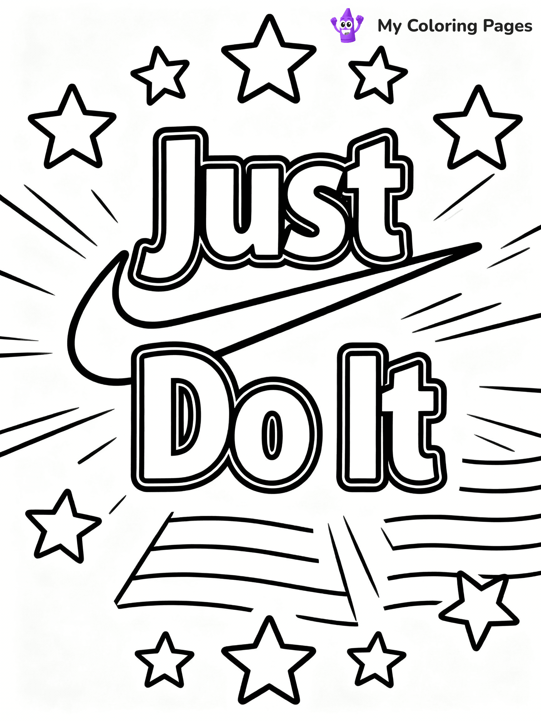 Nike Coloring Pages - 19