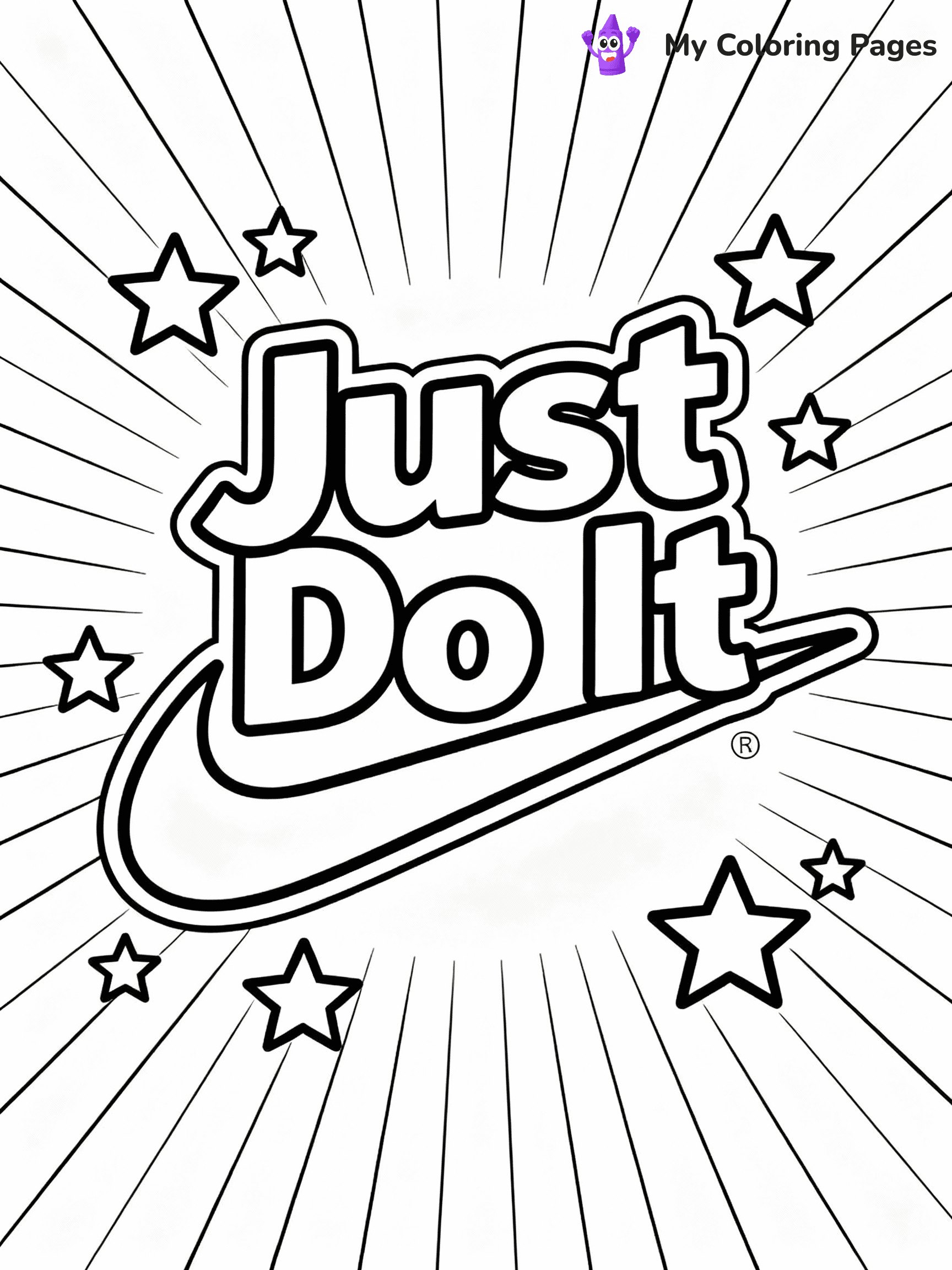 Nike Coloring Pages - 14