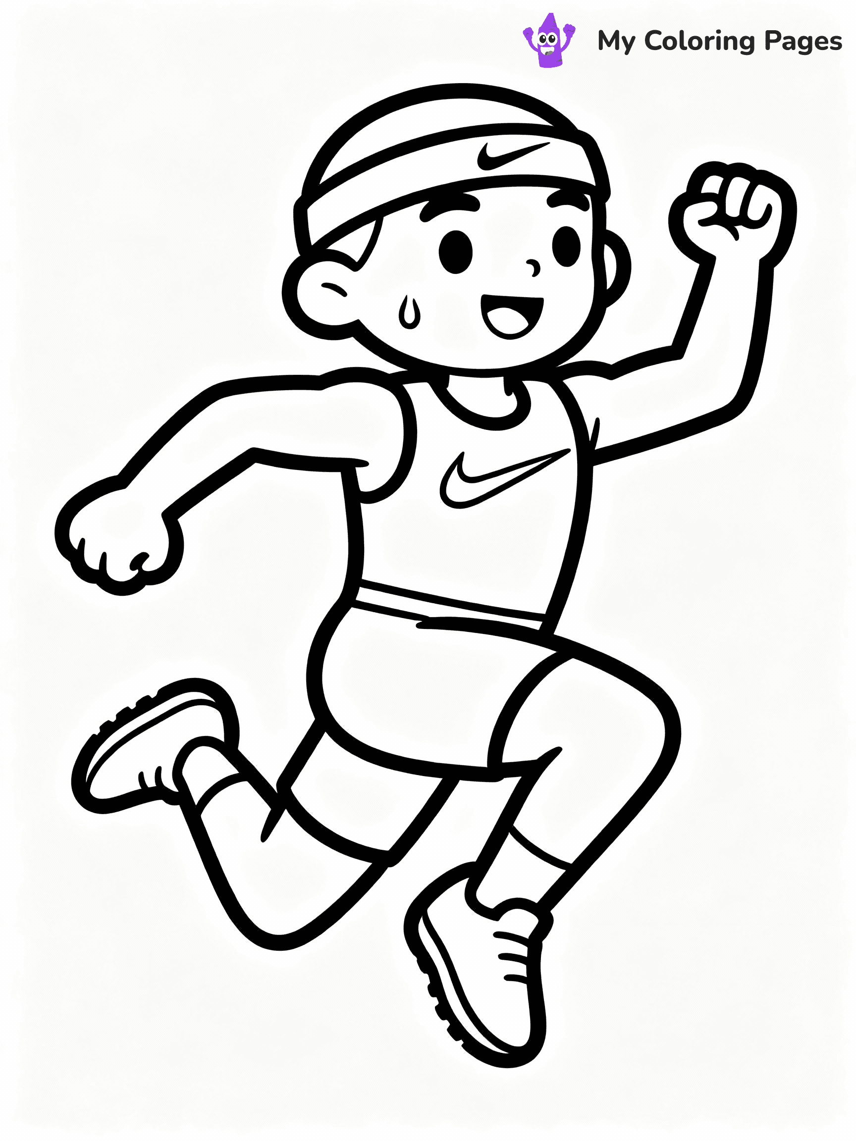 Nike Coloring Pages - 2