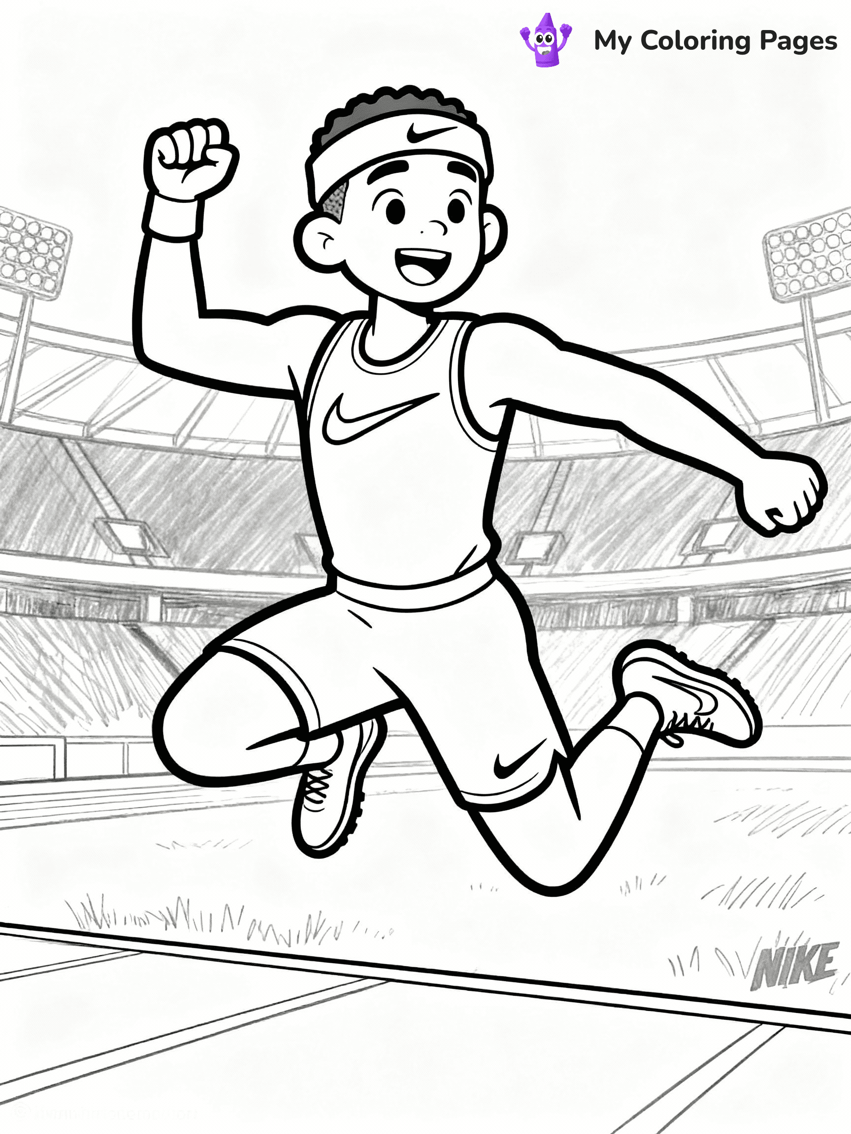 Nike Coloring Pages - 1
