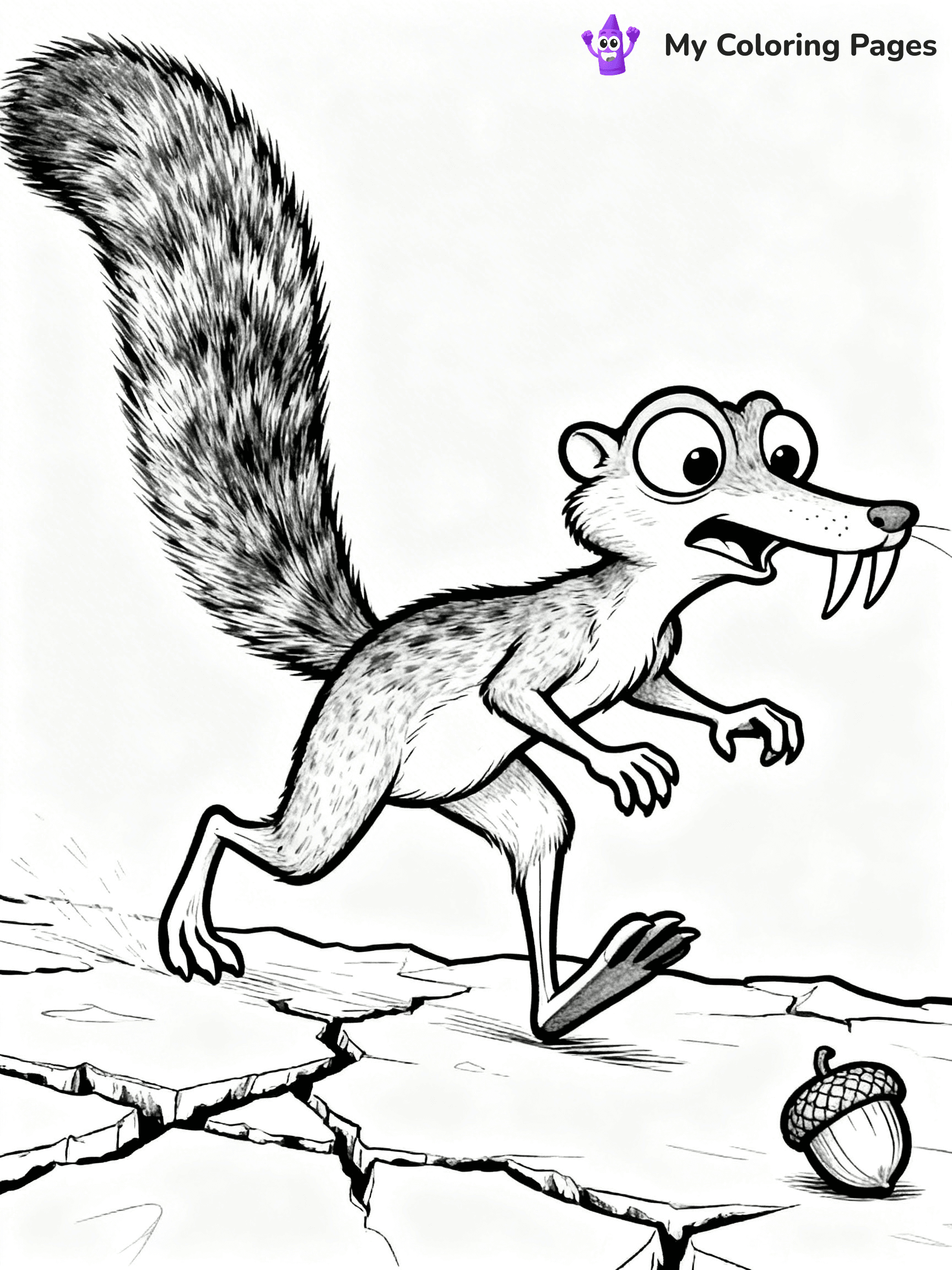 Ice Age Coloring Pages - 25
