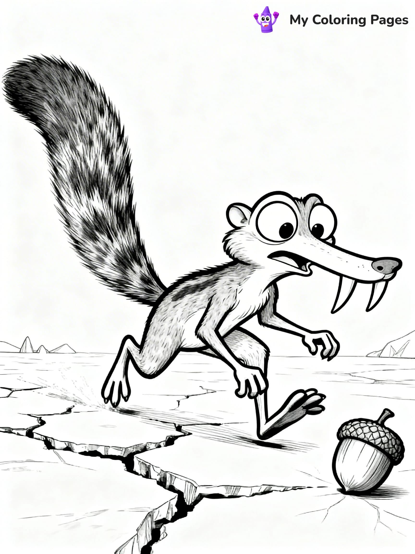 Ice Age Coloring Pages - 24