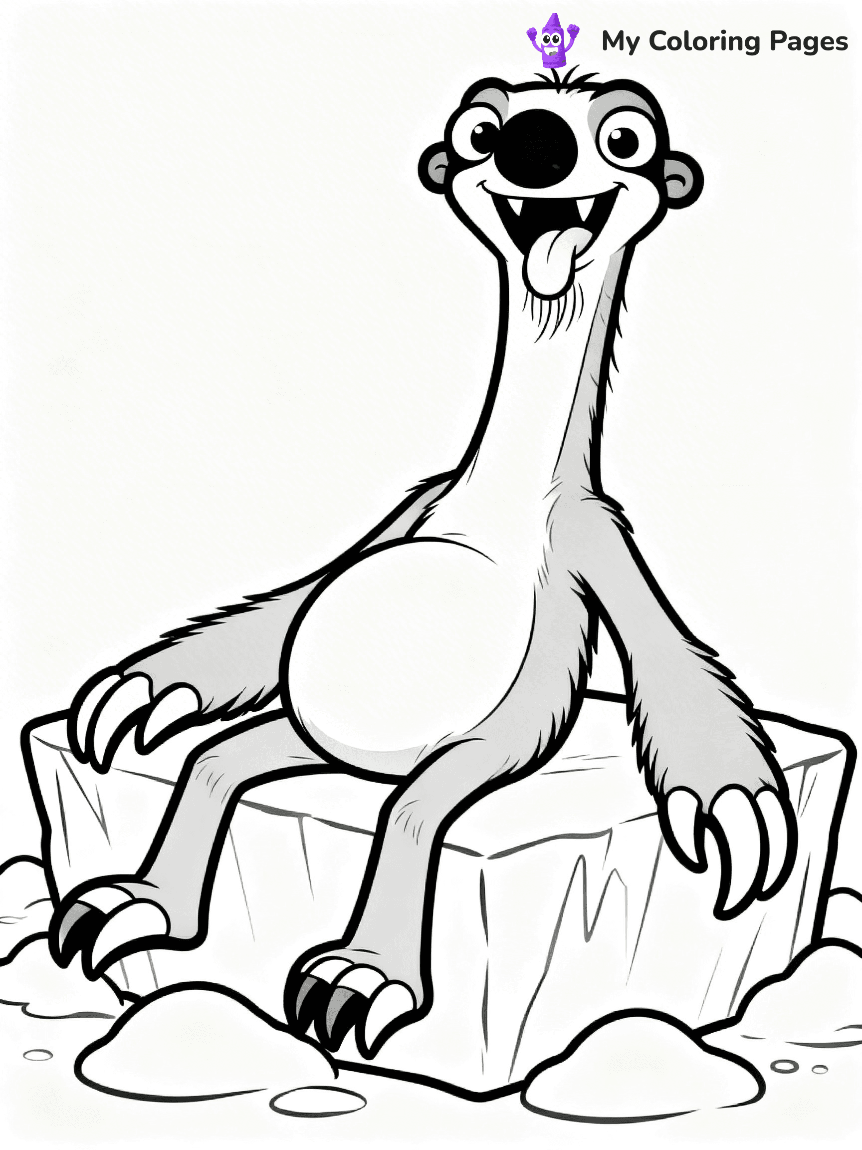 Ice Age Coloring Pages - 7
