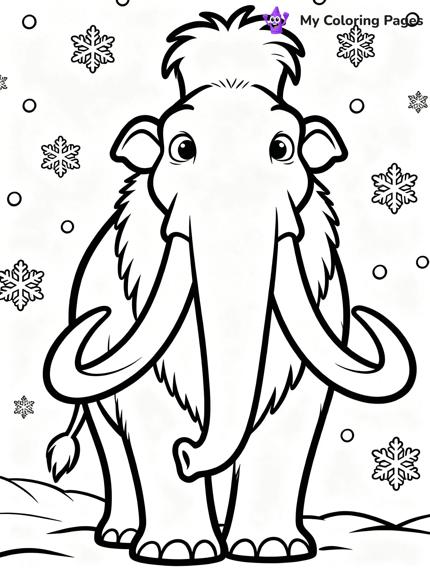 Ice Age Coloring Pages - 6
