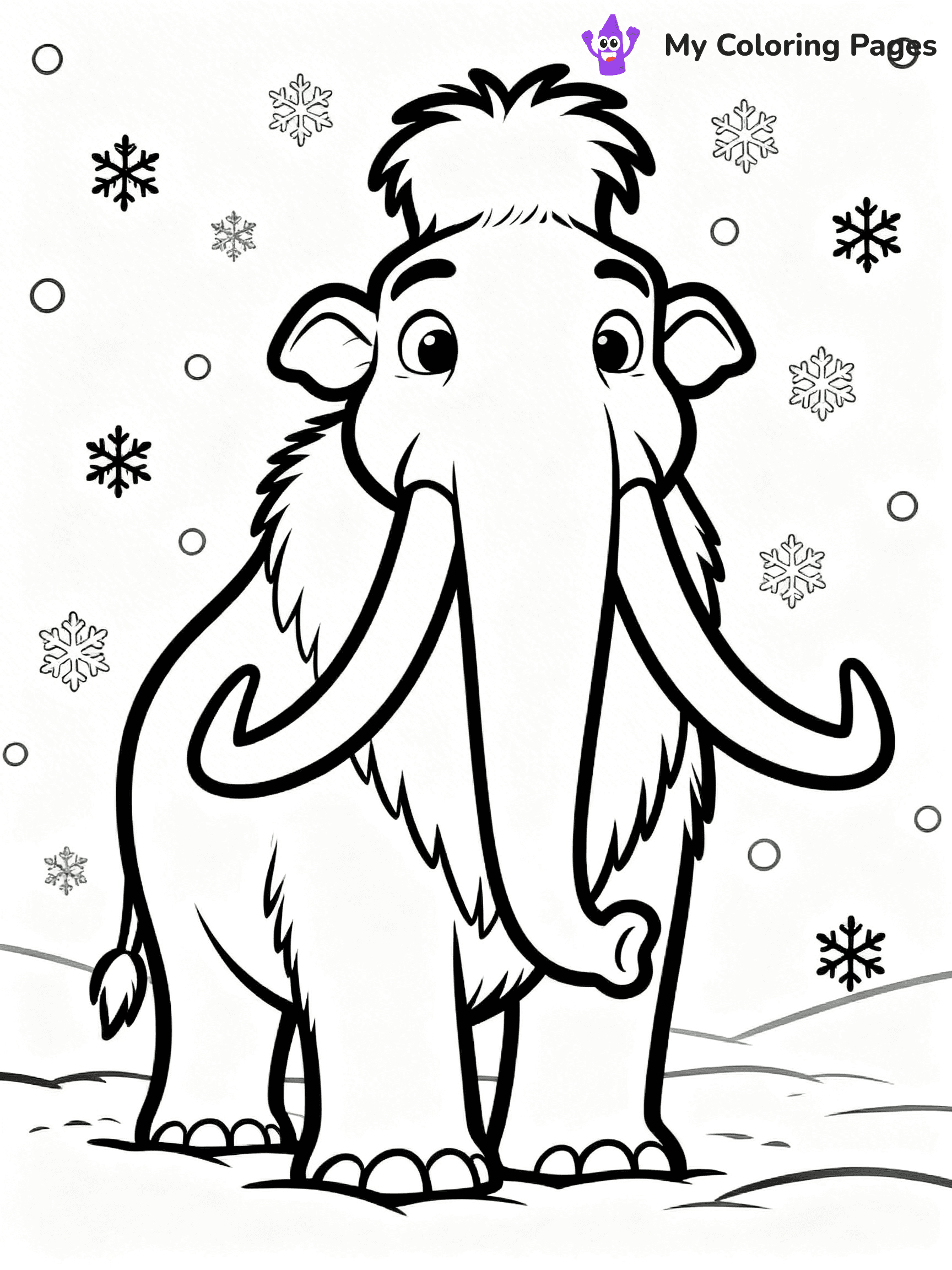 Ice Age Coloring Pages - 3