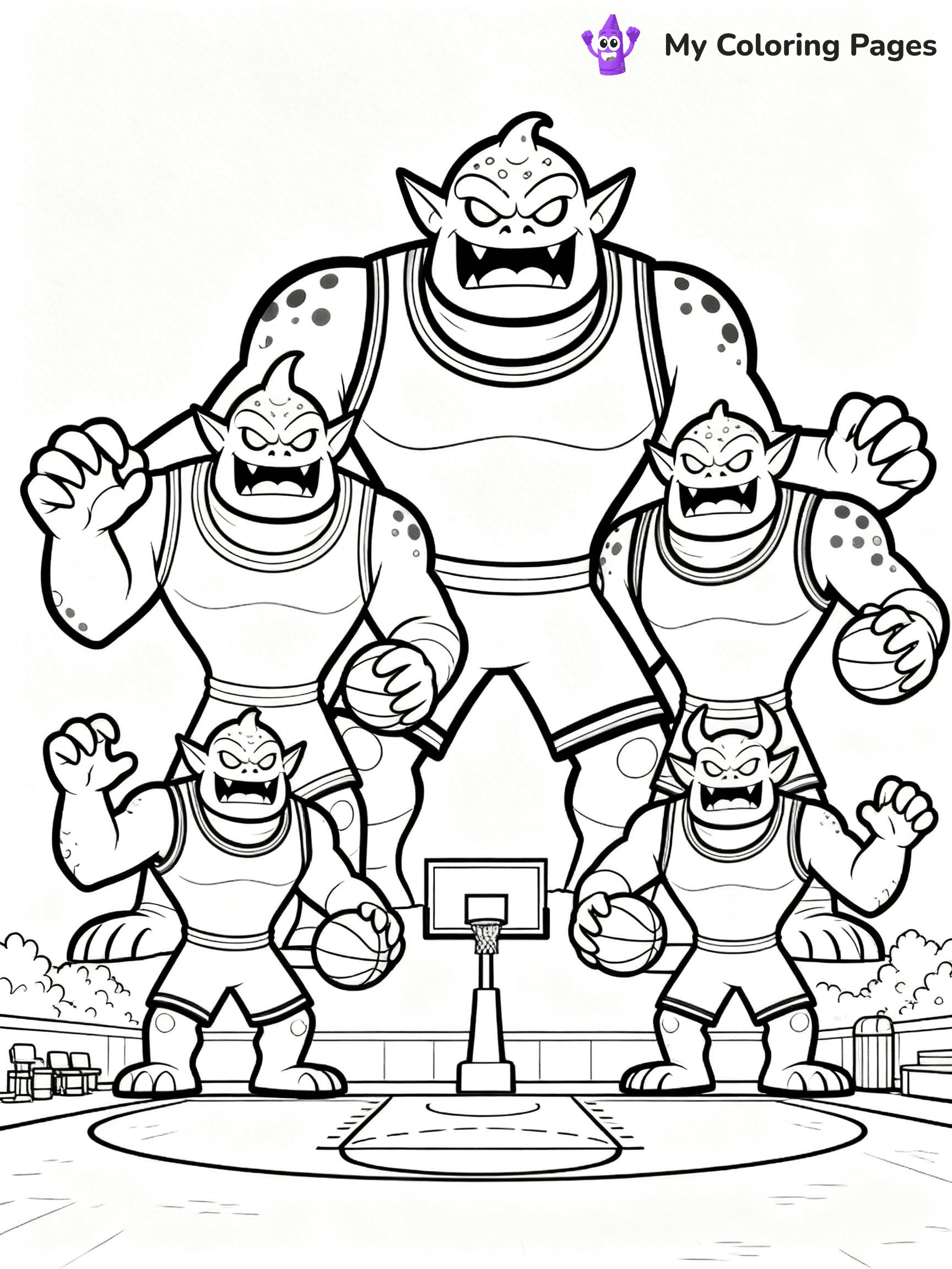 Space Jam Coloring Pages - 25
