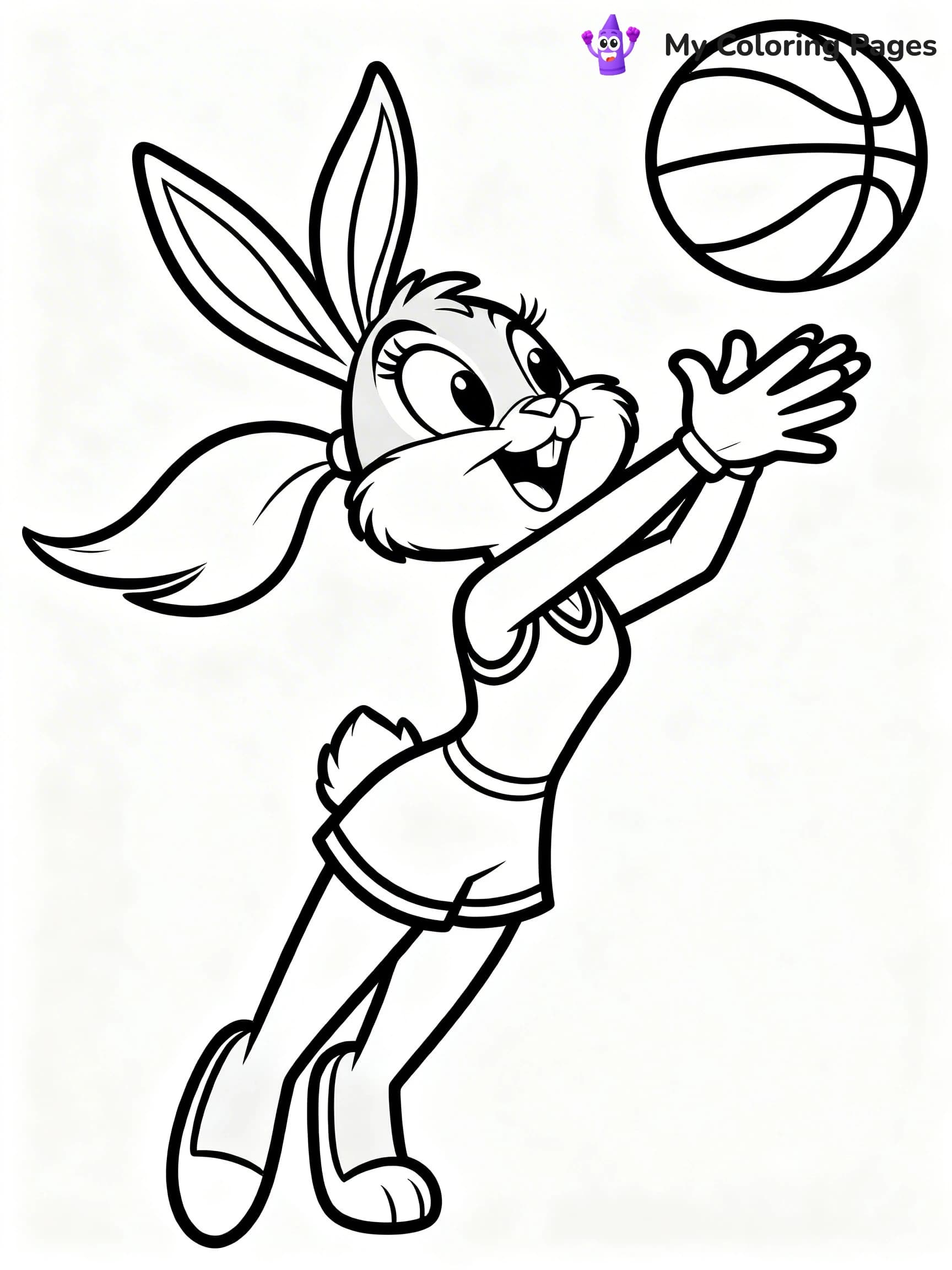 Space Jam Coloring Pages - 24