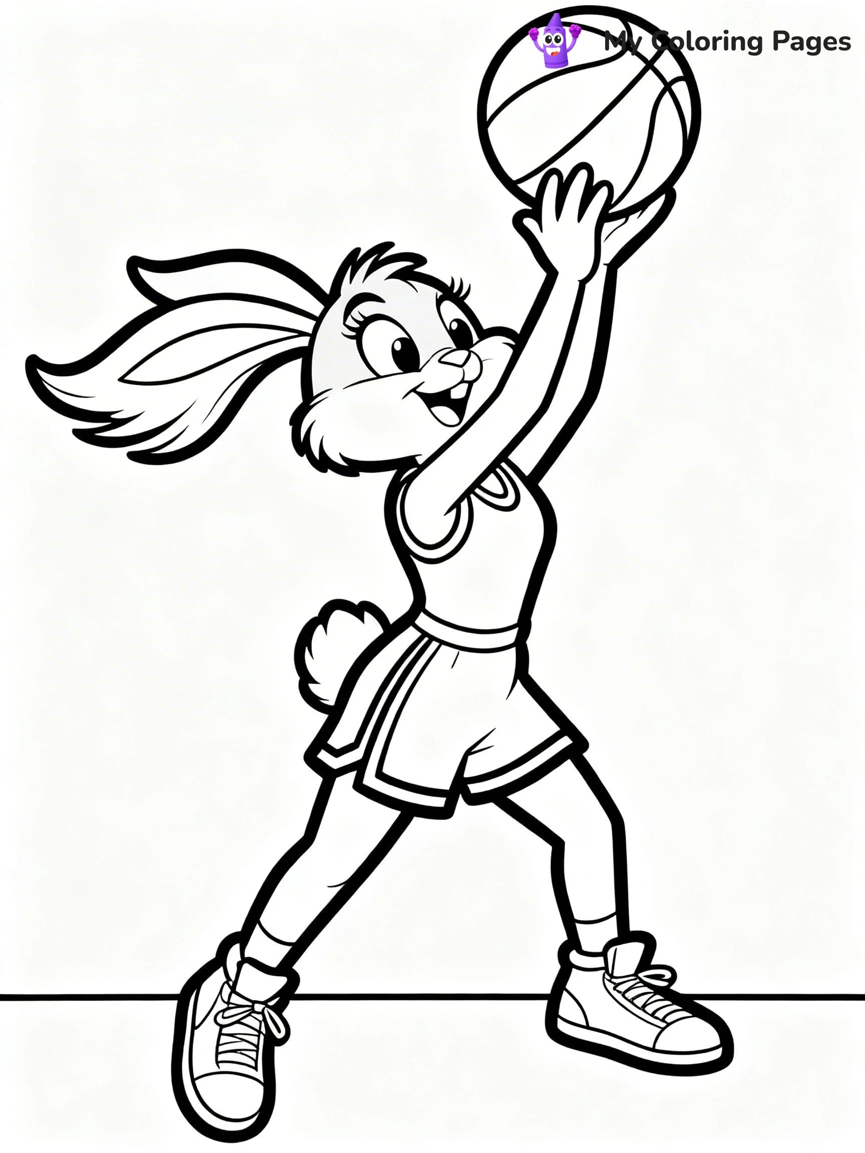 Space Jam Coloring Pages - 22
