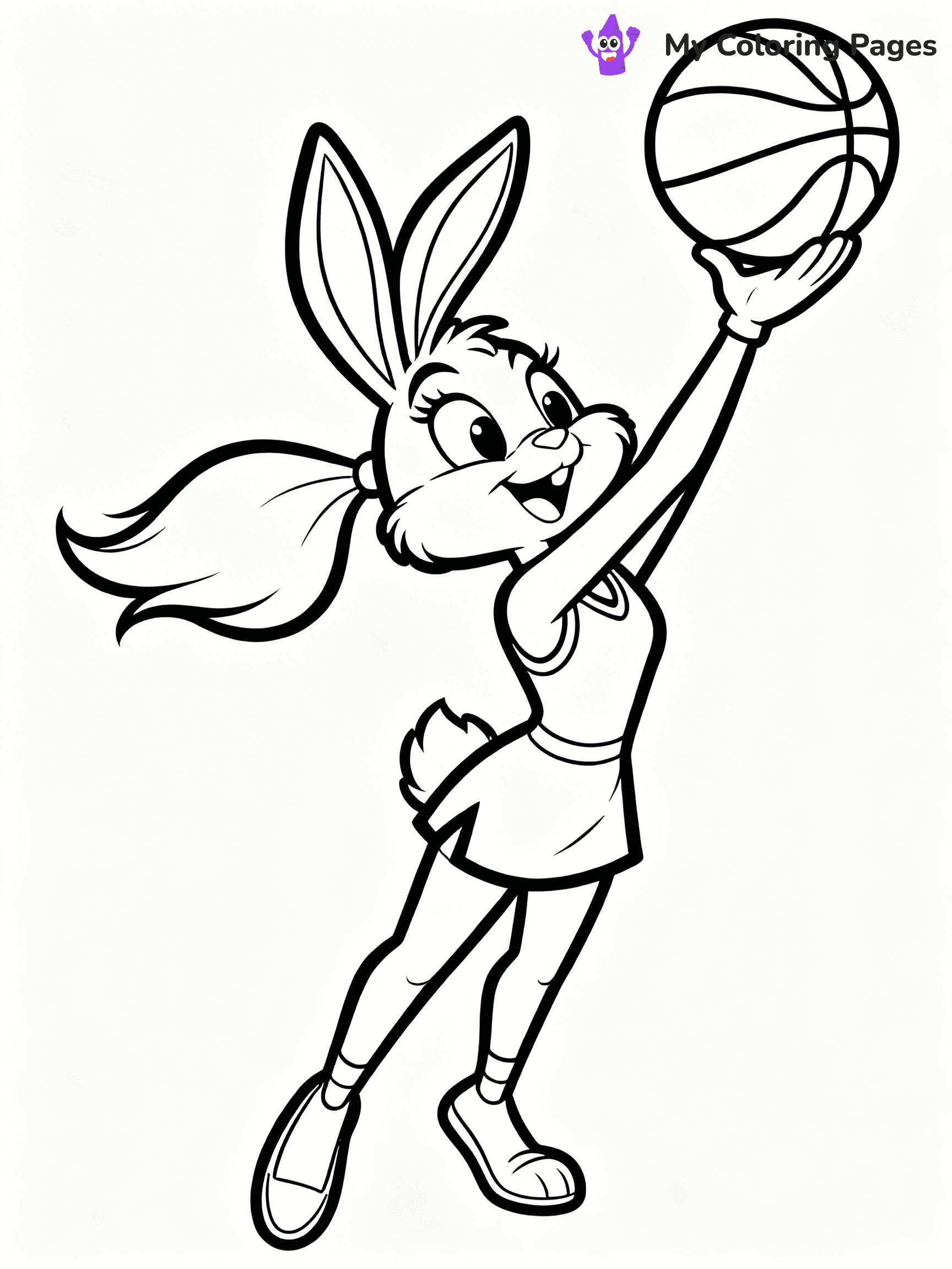 Space Jam Coloring Pages - 21