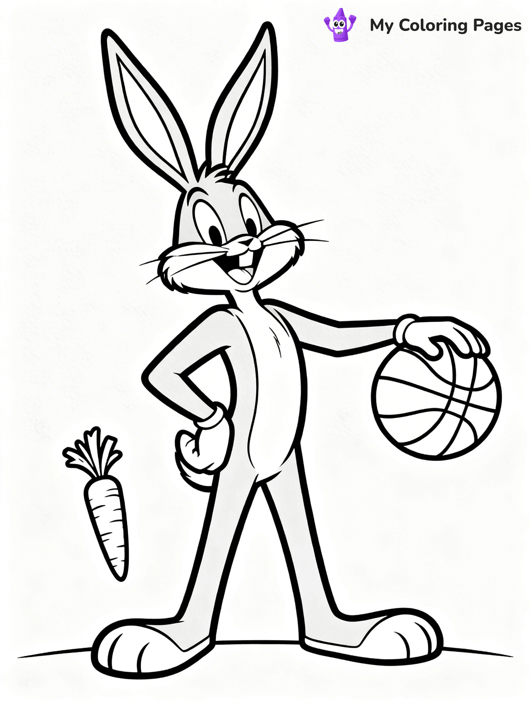 Space Jam Coloring Pages - 14