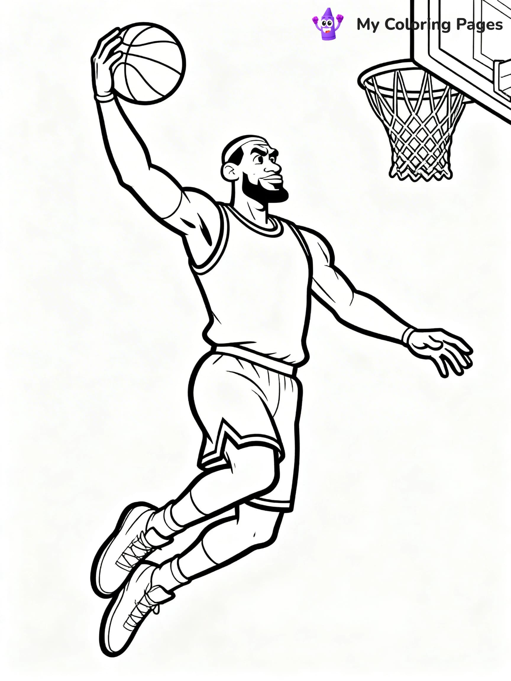 Space Jam Coloring Pages - 10
