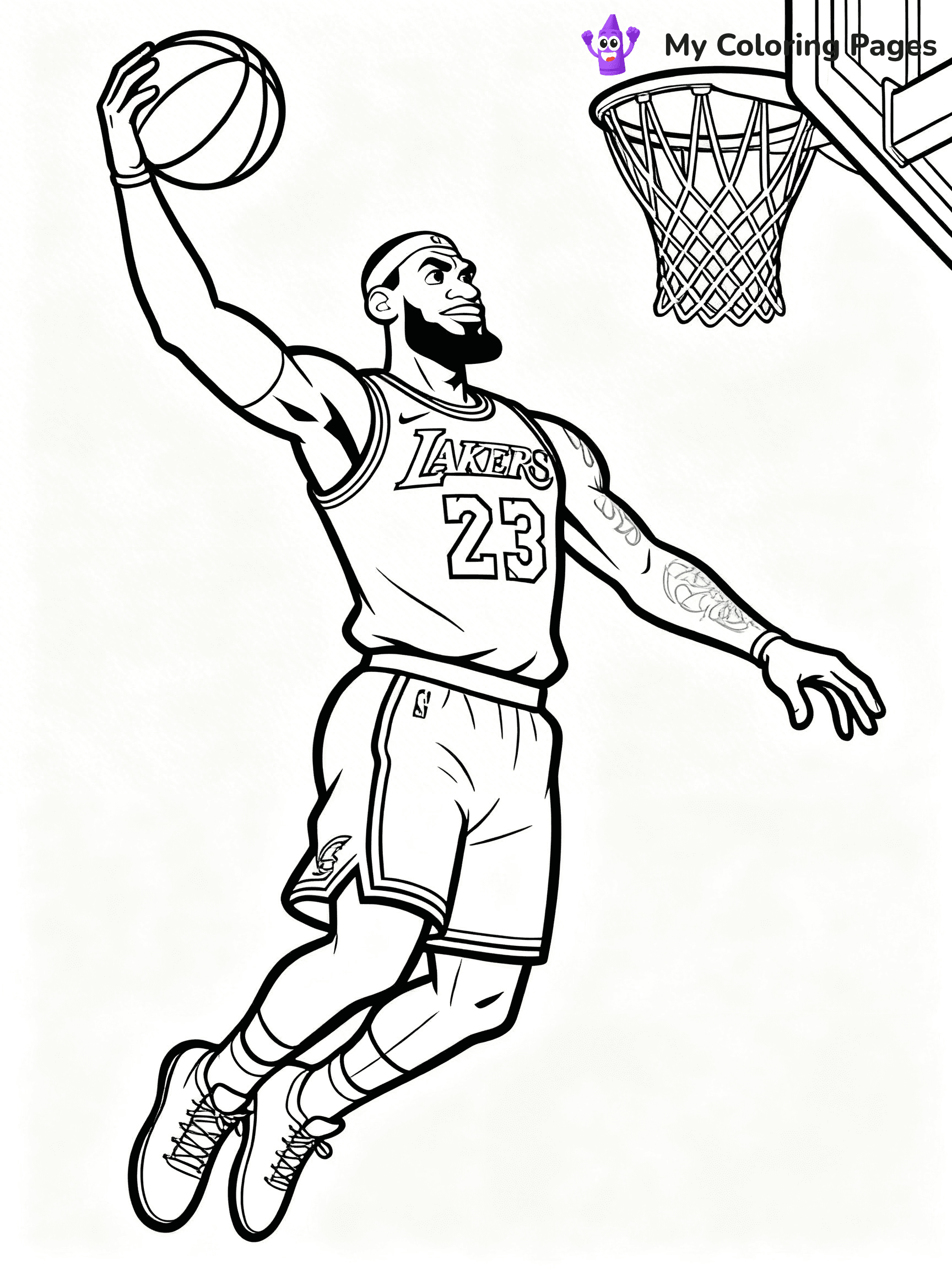 Space Jam Coloring Pages - 9