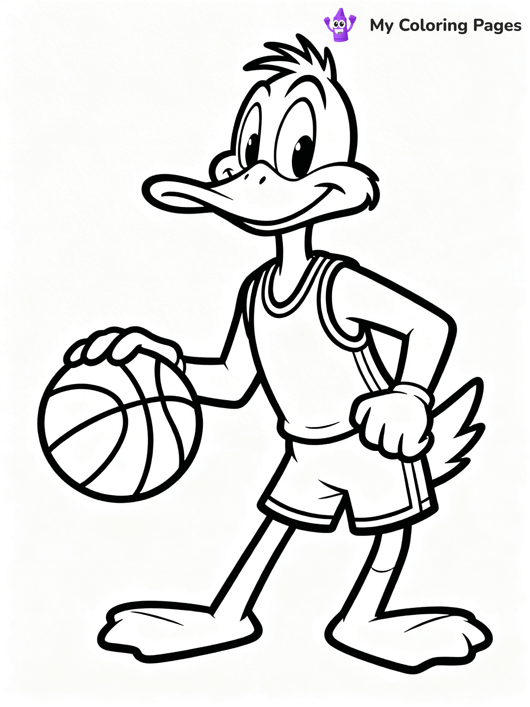 Space Jam Coloring Pages - 6