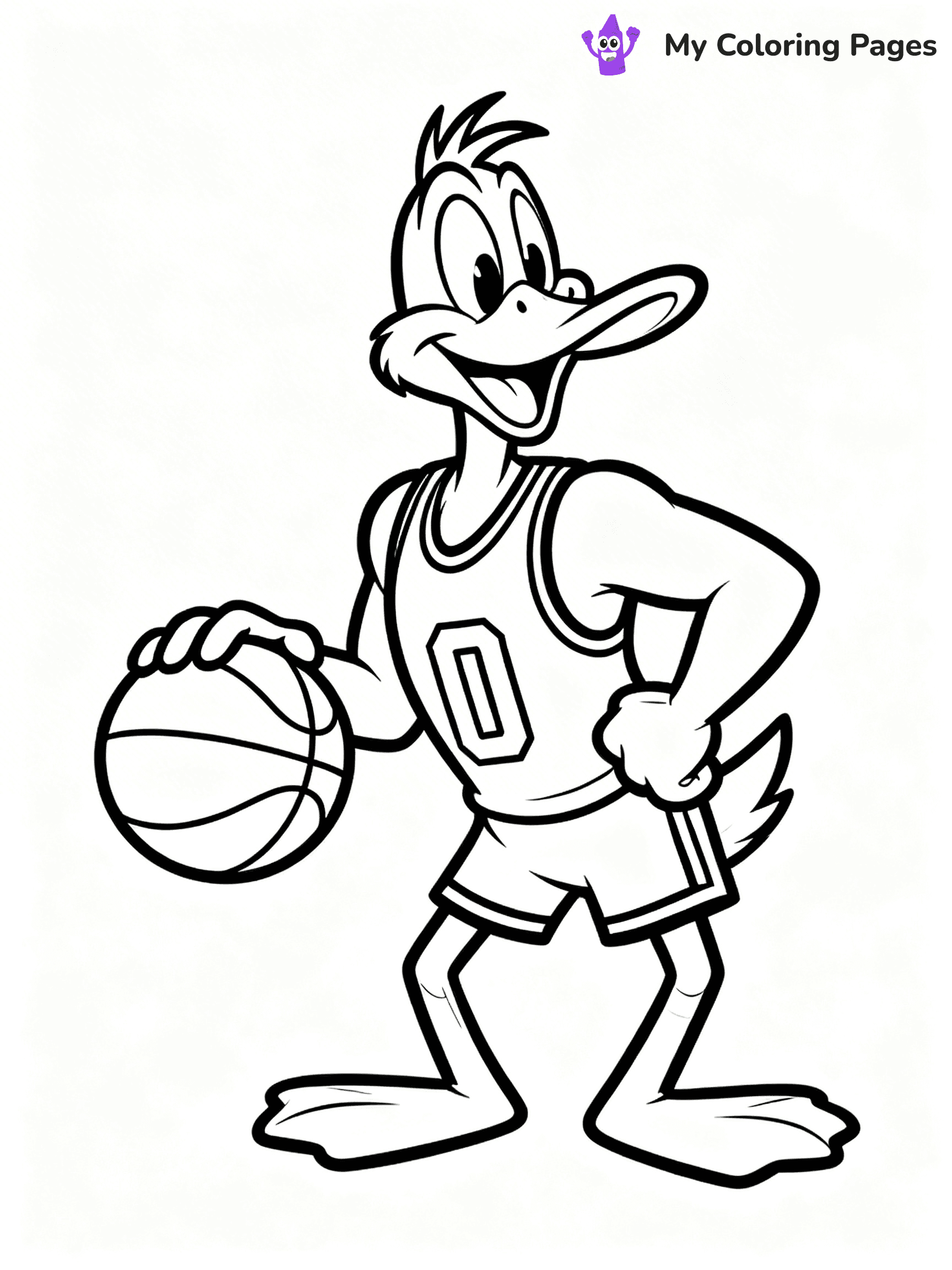 Space Jam Coloring Pages - 5