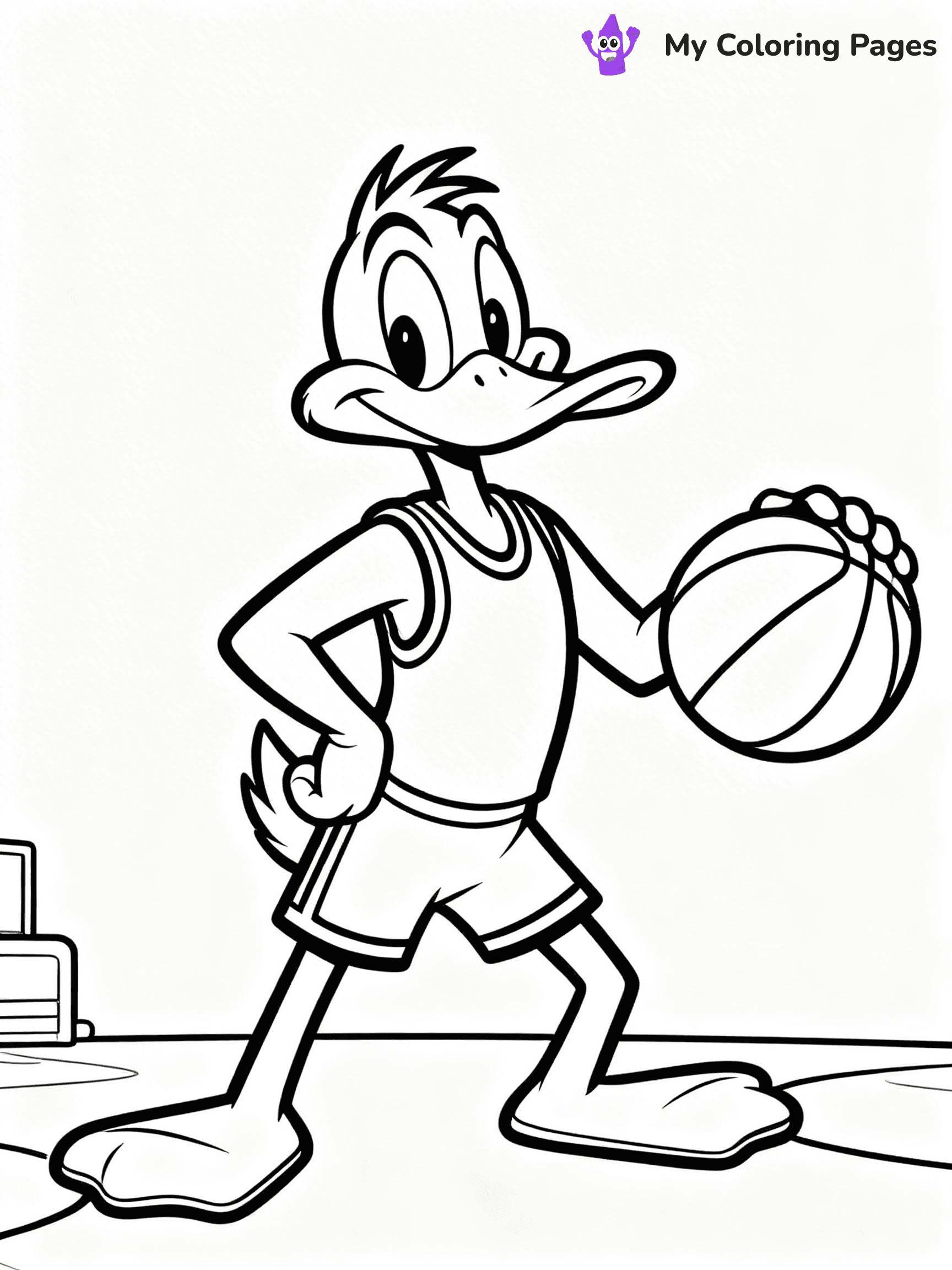 Space Jam Coloring Pages - 1