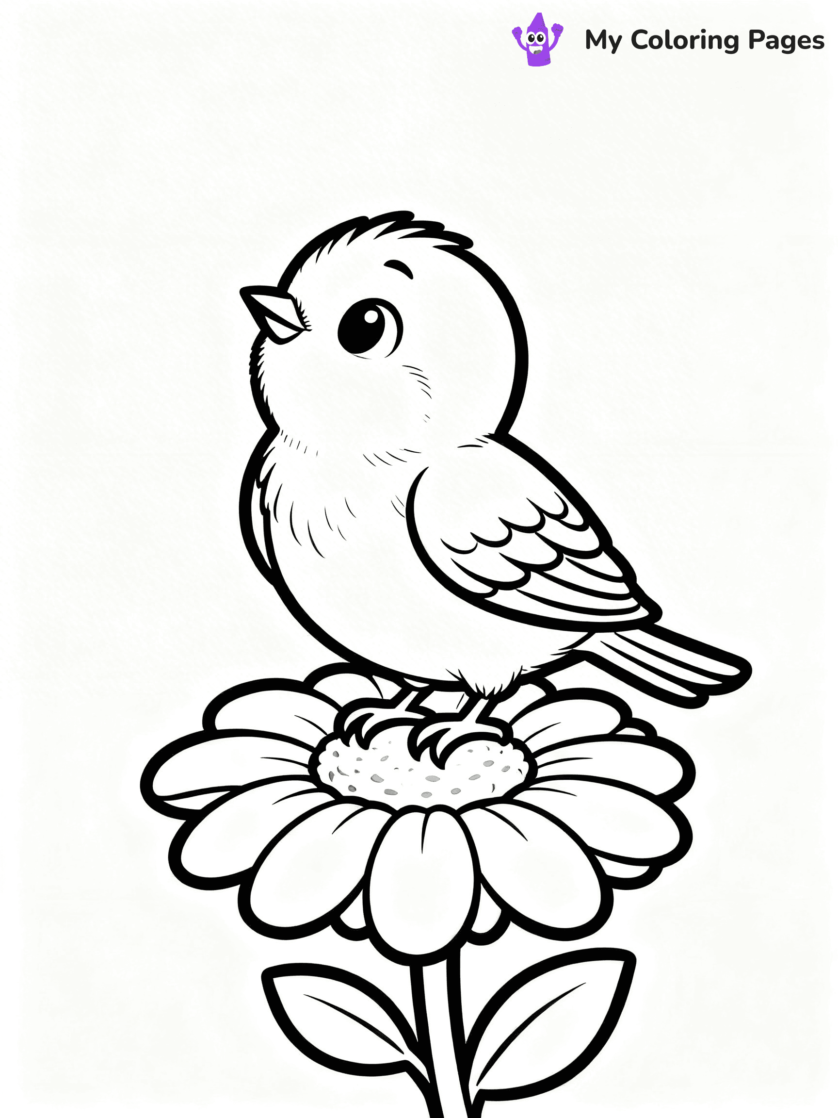 Blue Bird Coloring Pages - 41