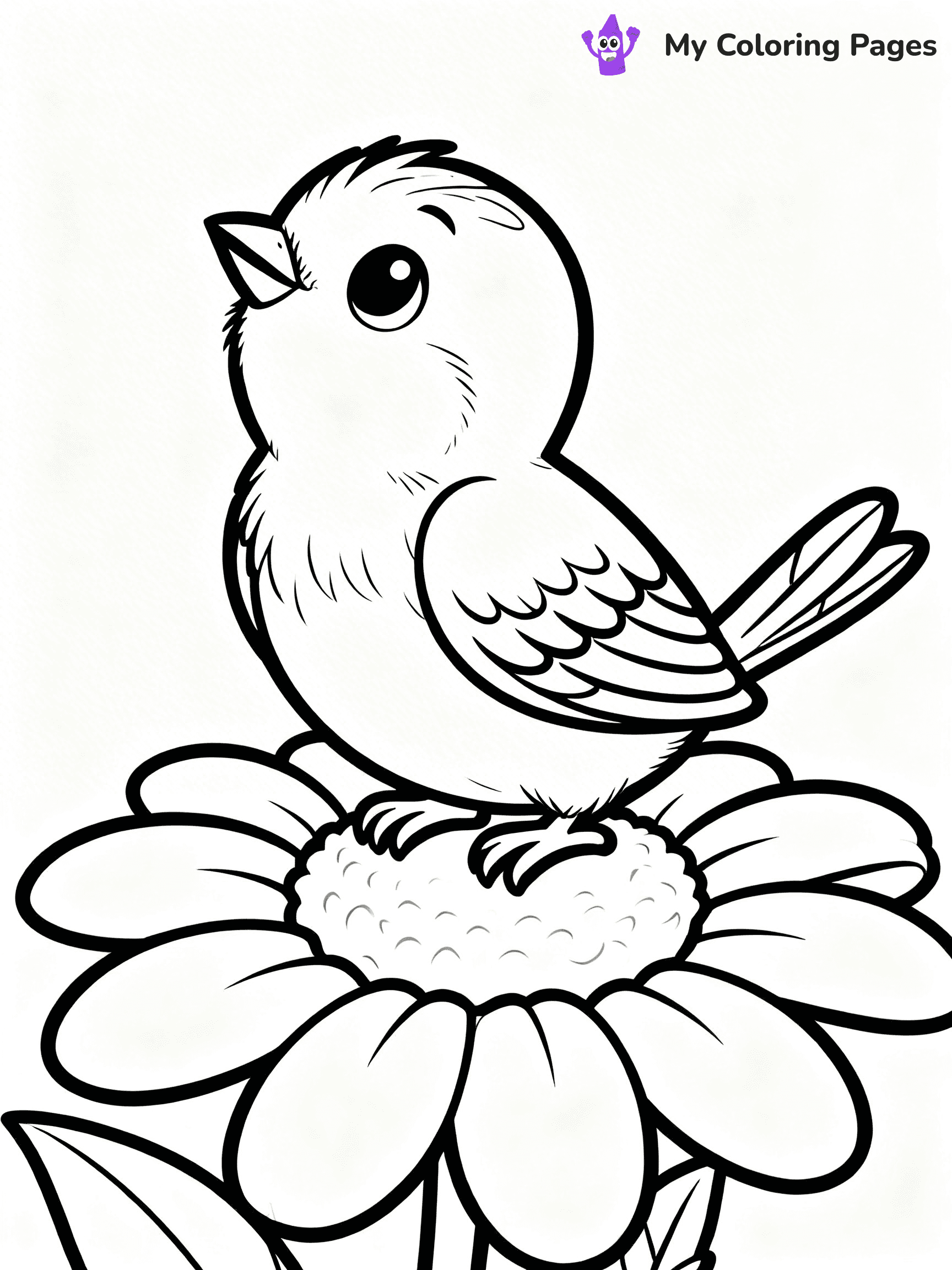Blue Bird Coloring Pages - 40