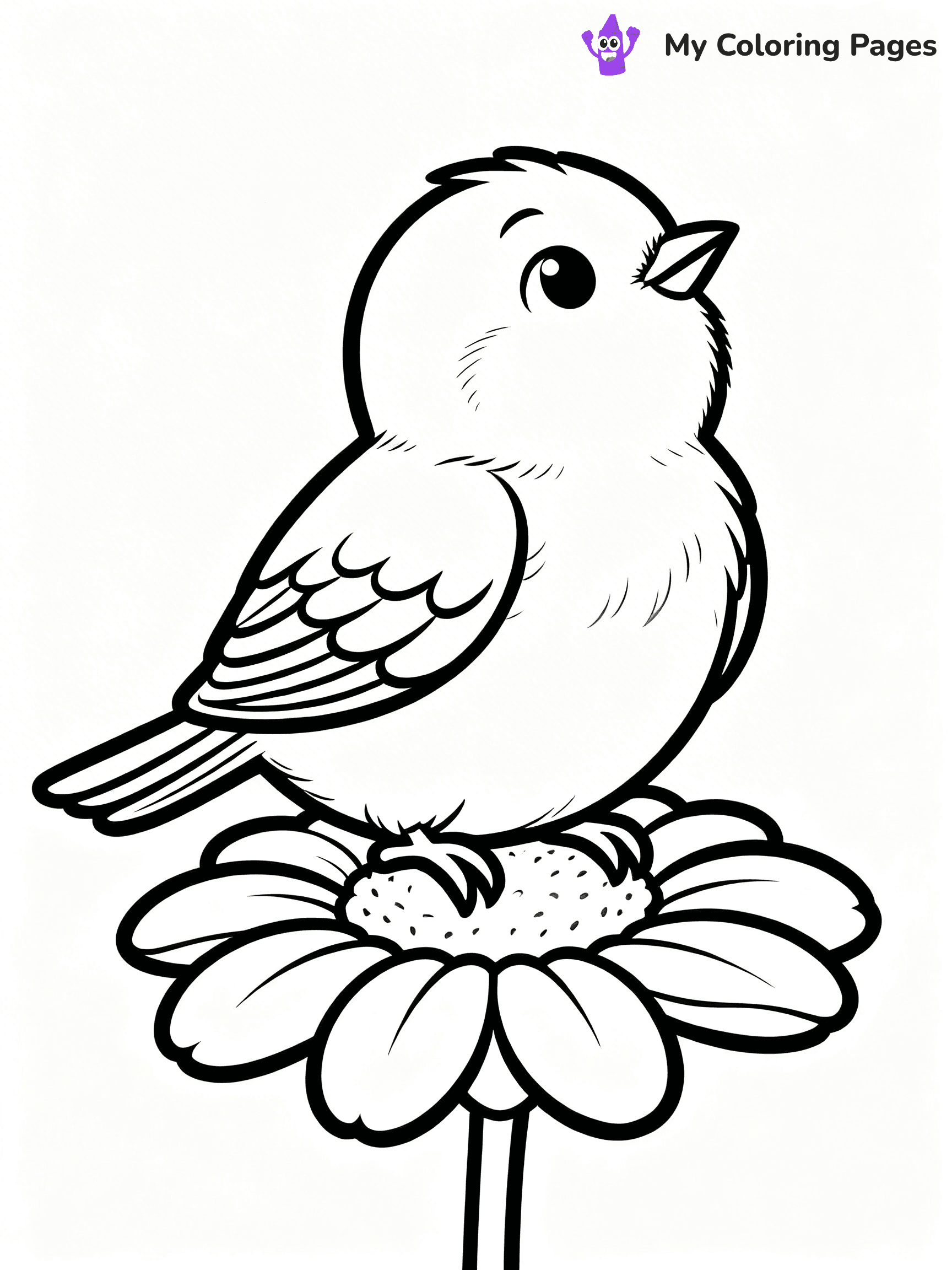 Blue Bird Coloring Pages - 39