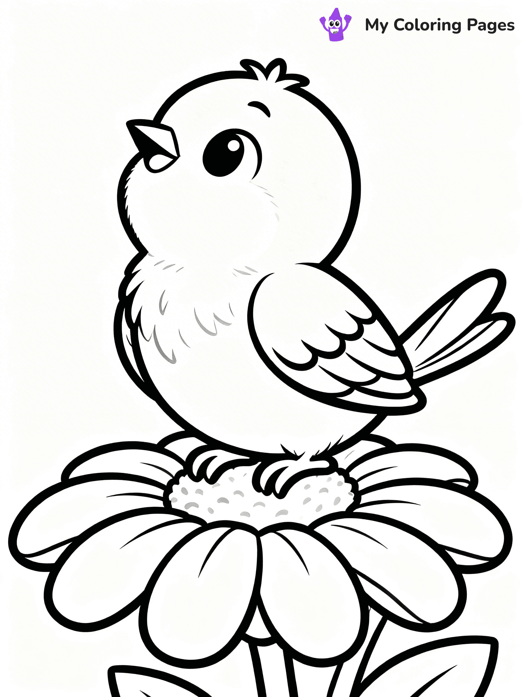Blue Bird Coloring Pages - 38