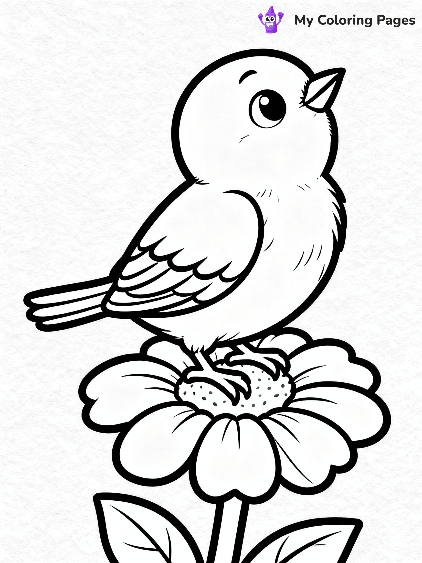 Blue Bird Coloring Pages - 37