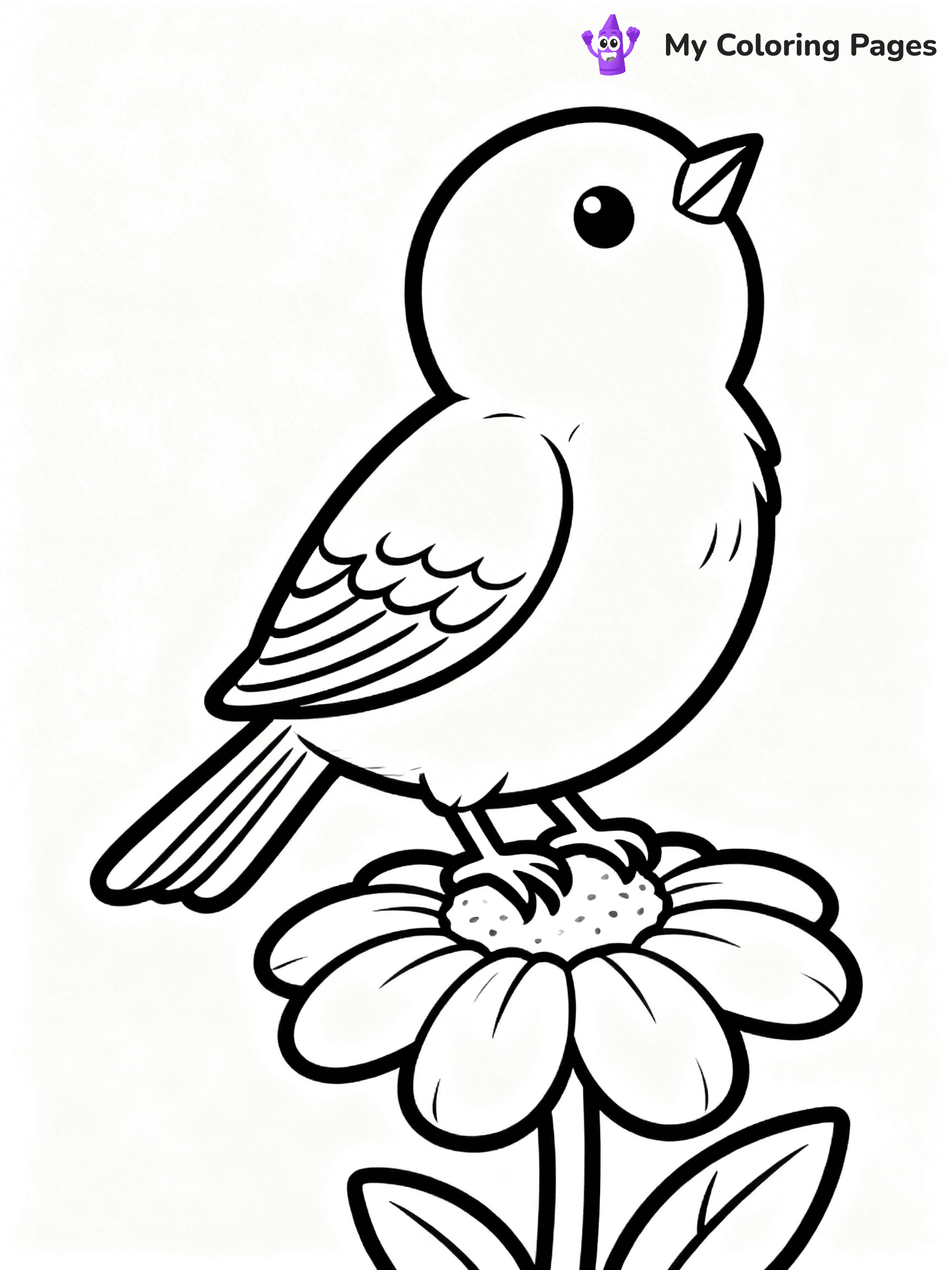 Blue Bird Coloring Pages - 36