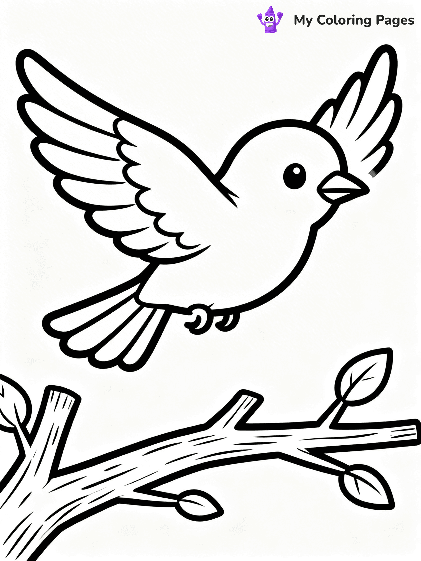 Blue Bird Coloring Pages - 31