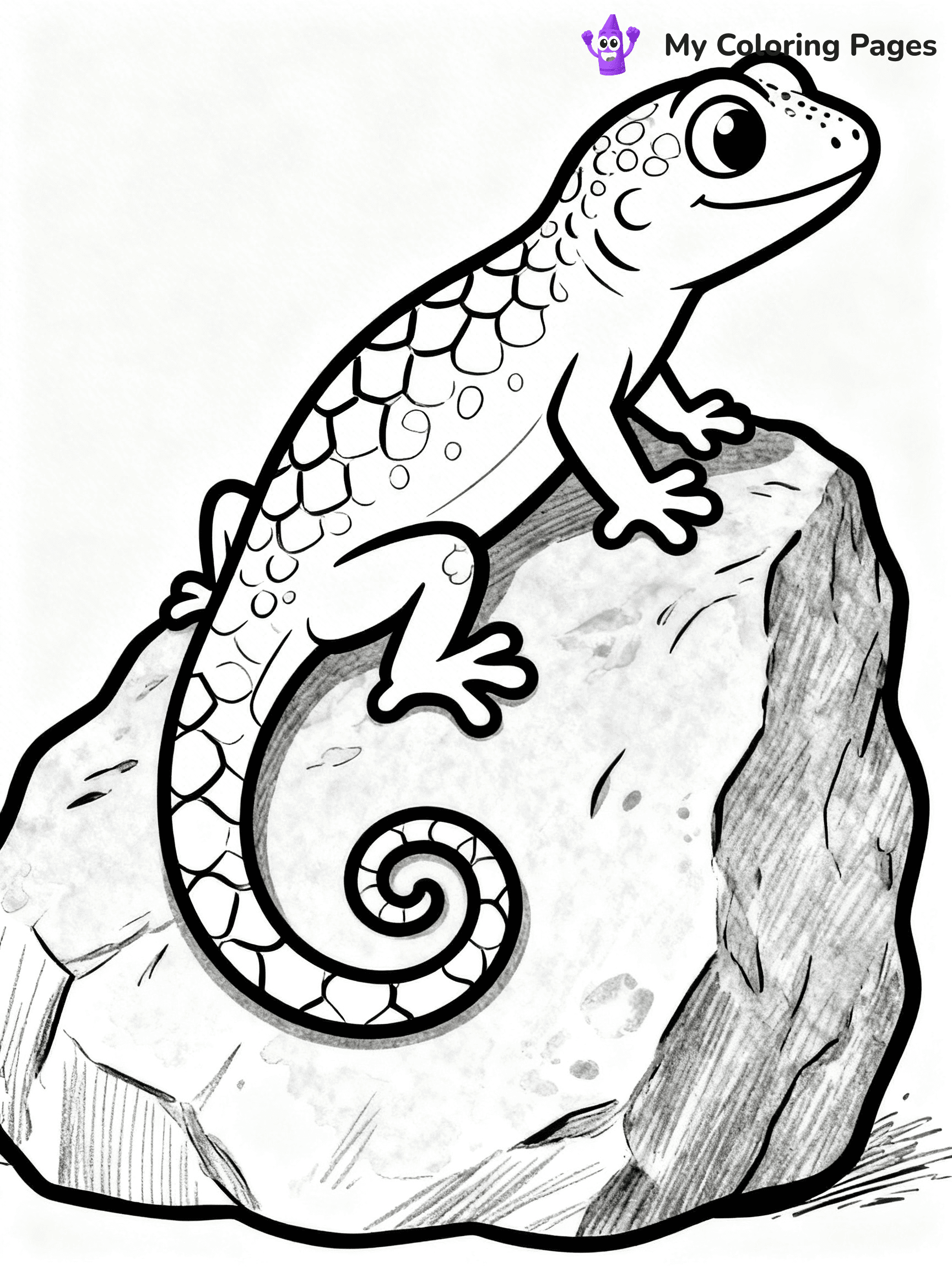 Leopard Gecko Coloring Pages - 25
