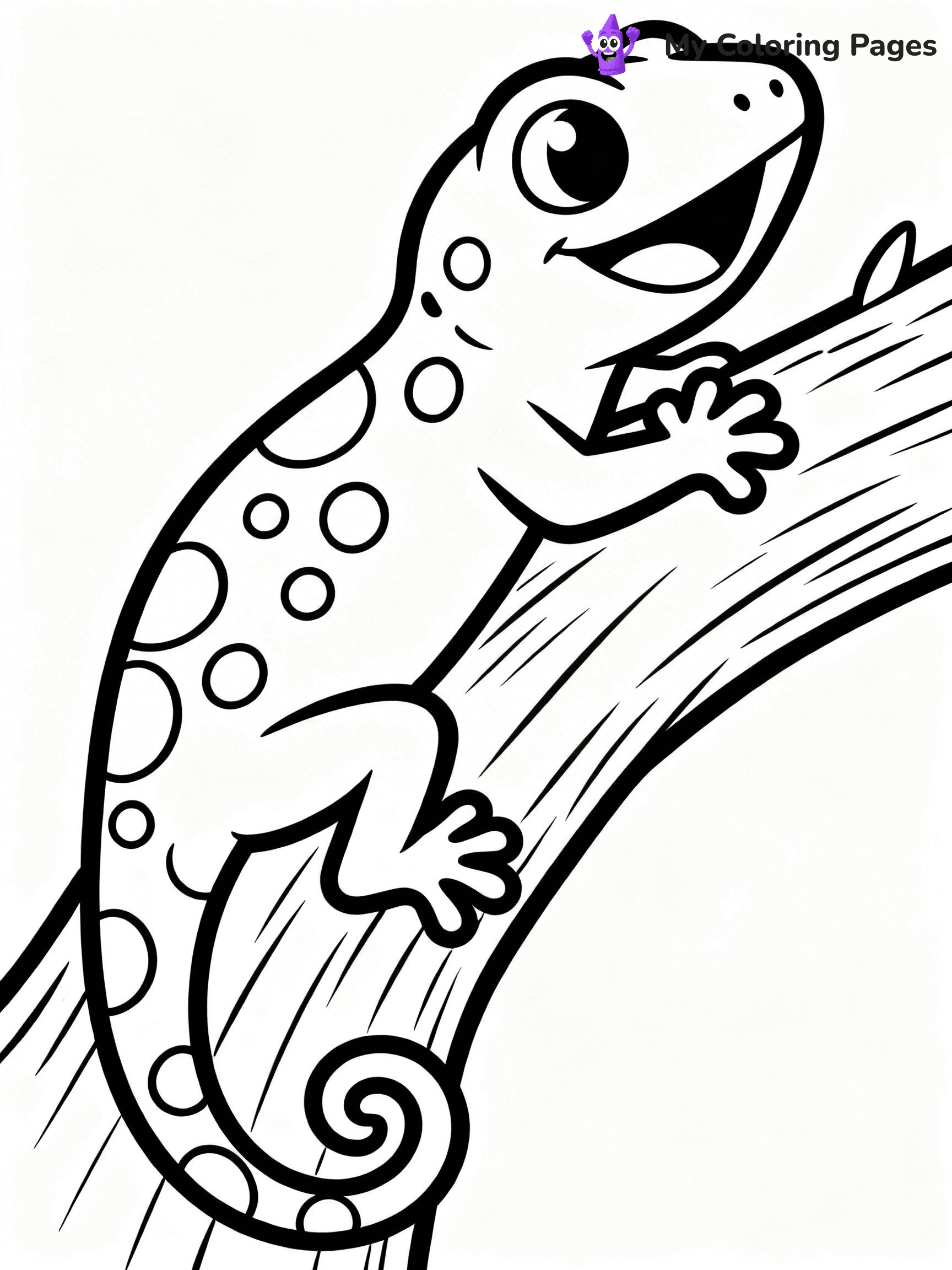 Leopard Gecko Coloring Pages - 4