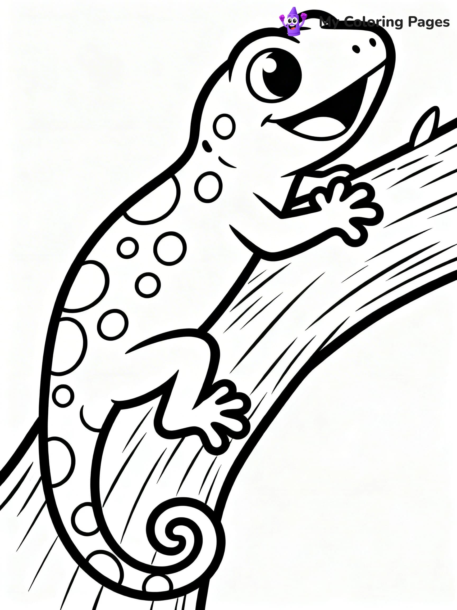 Leopard Gecko Coloring Pages - 4