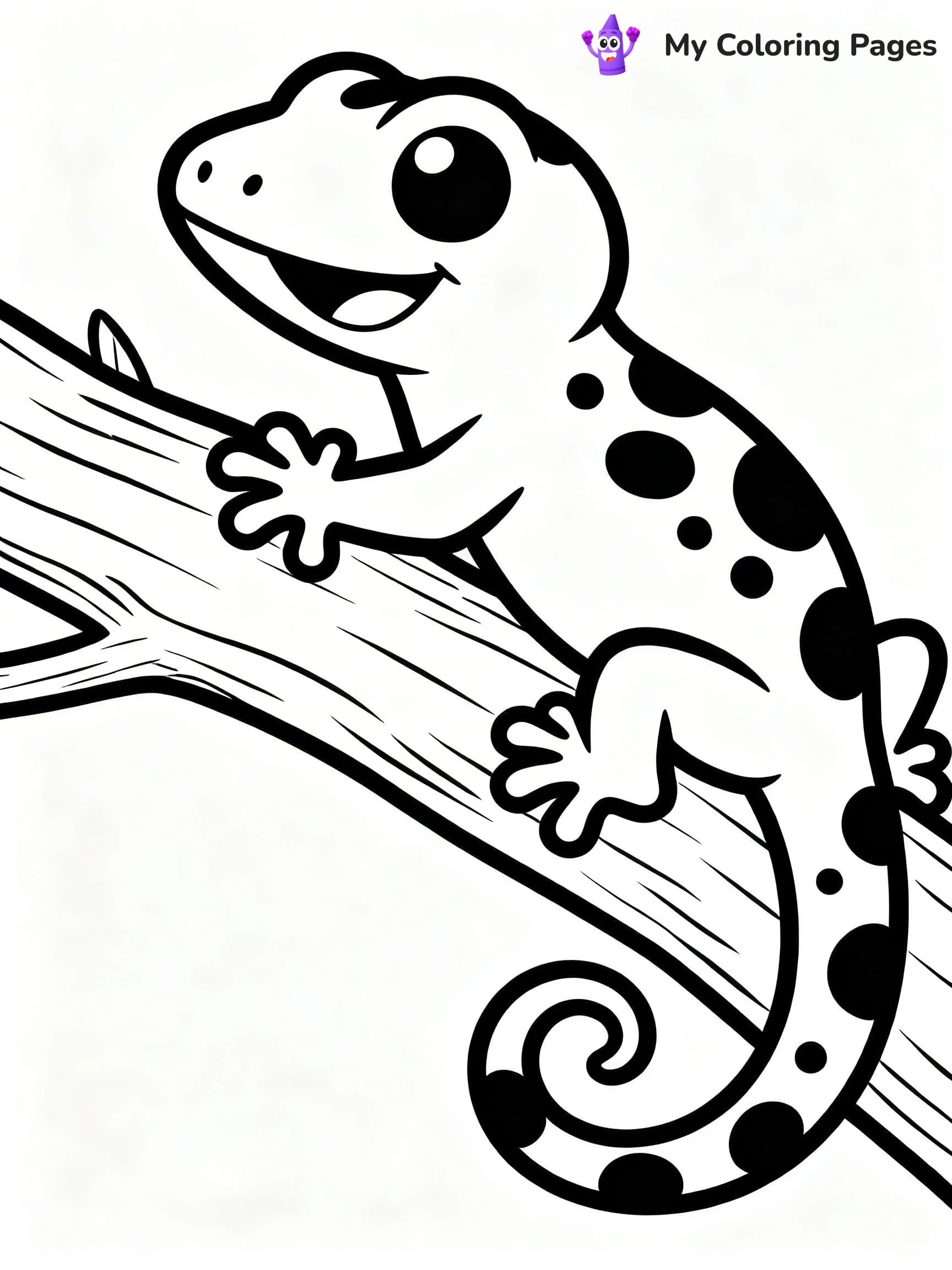 Leopard Gecko Coloring Pages - 3
