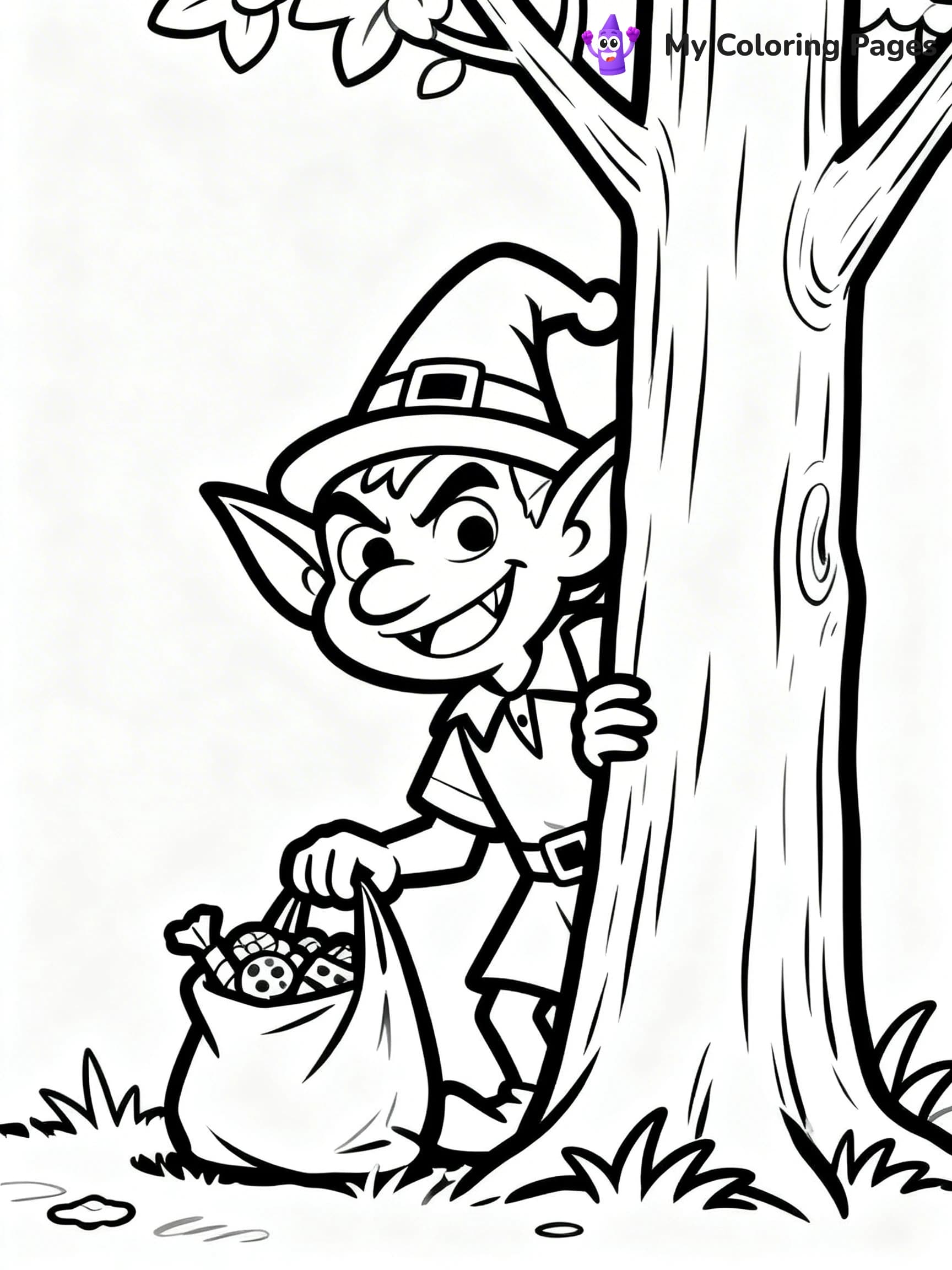 Goblin Coloring Pages - 24