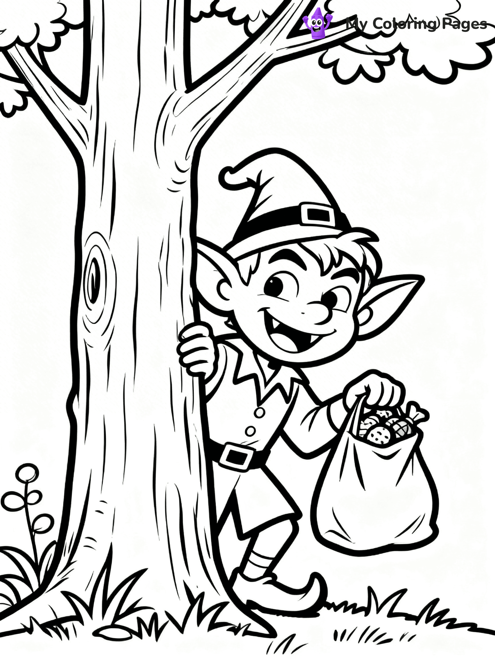 Goblin Coloring Pages - 24