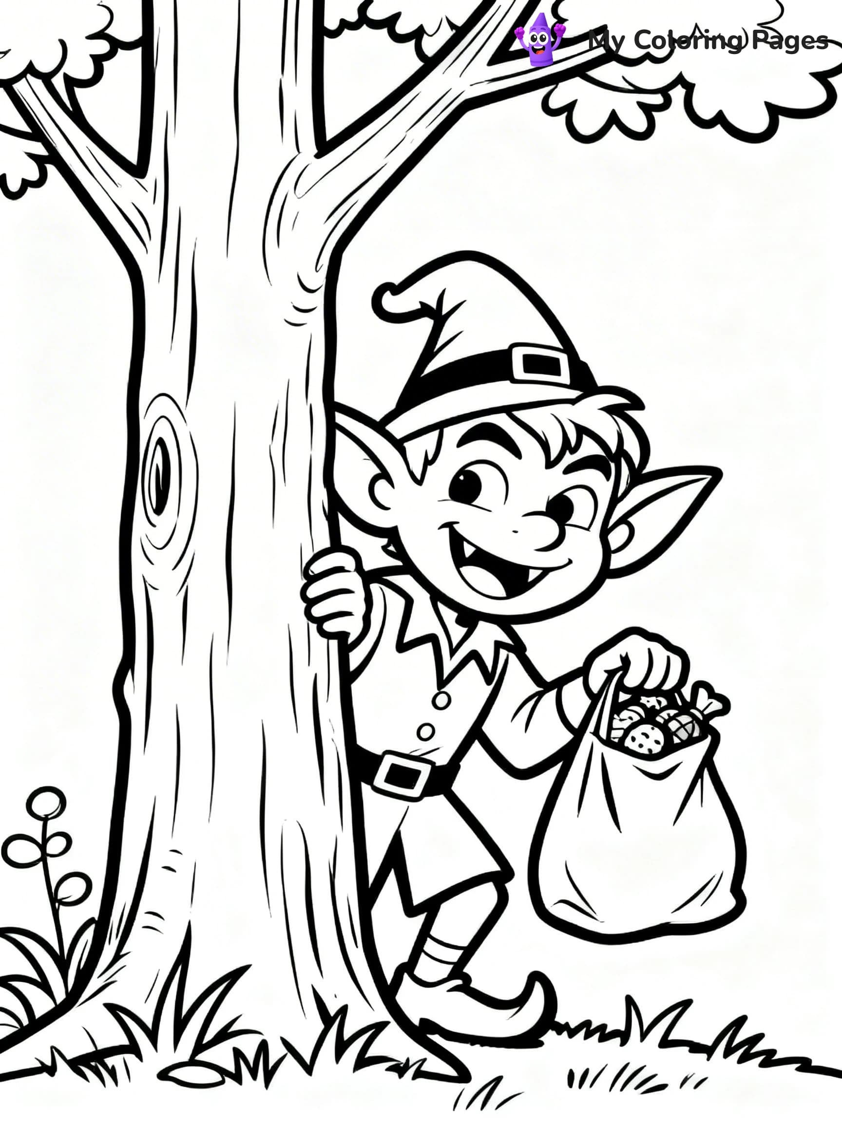 Goblin Coloring Pages - 23