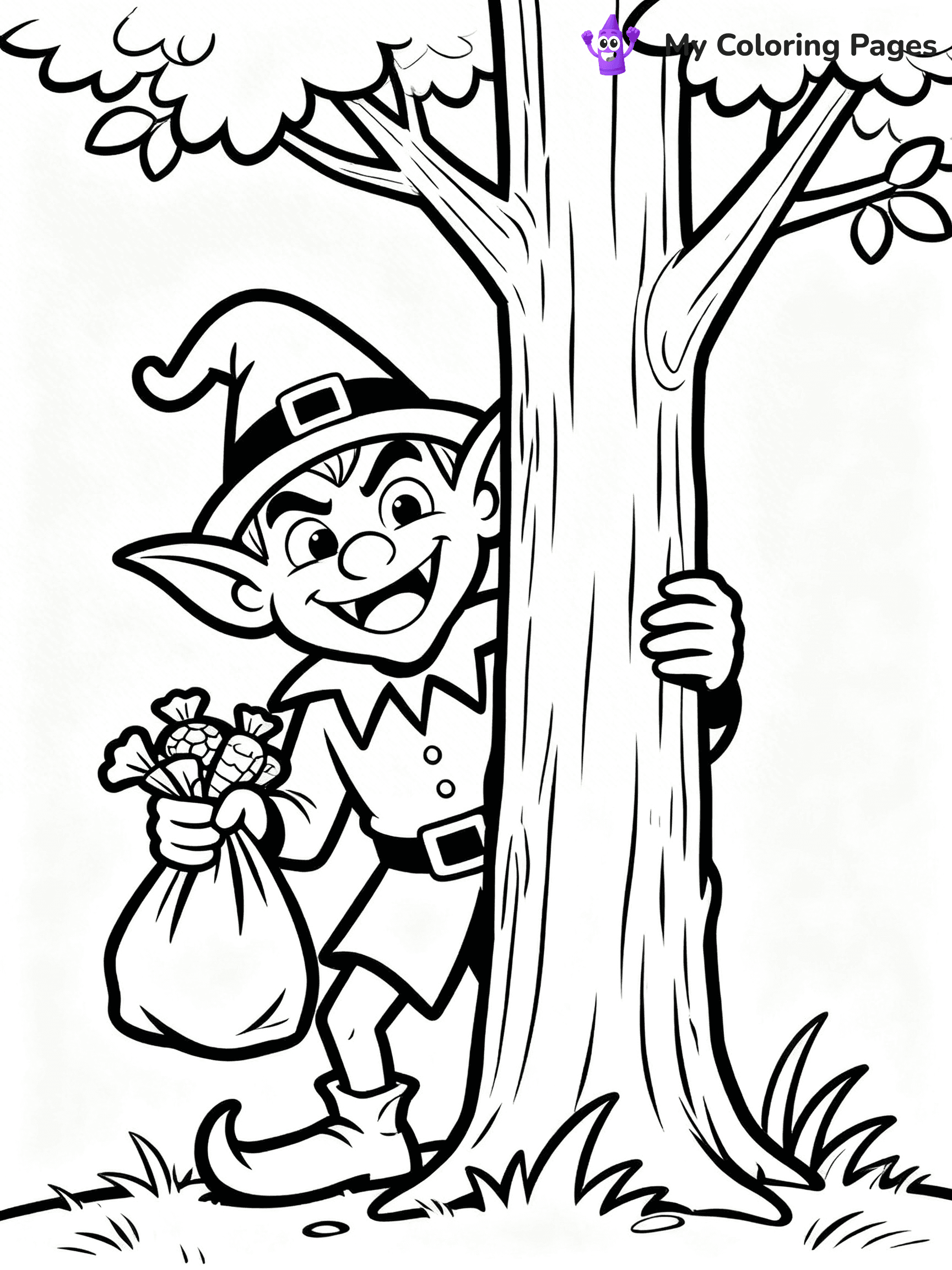 Goblin Coloring Pages - 23