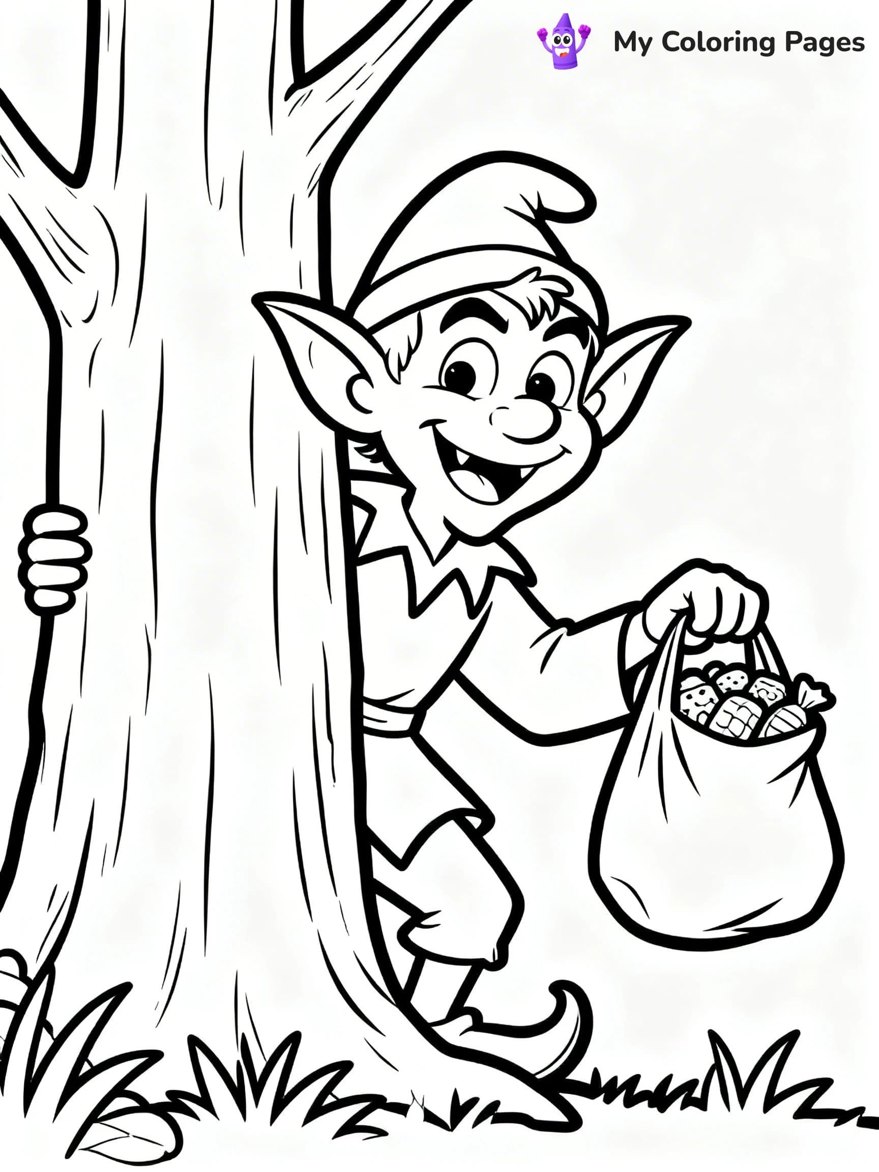 Goblin Coloring Pages - 21