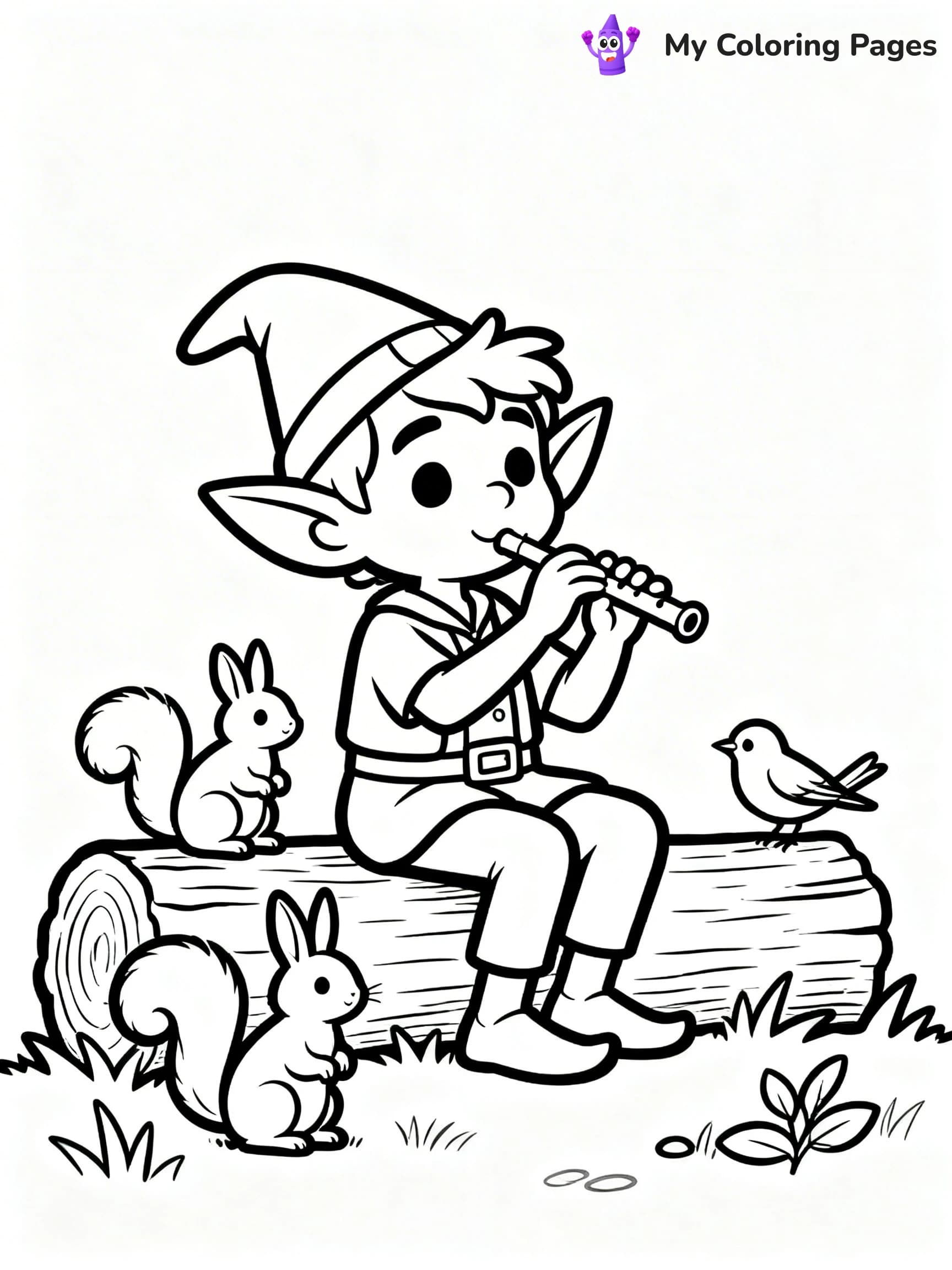 Goblin Coloring Pages - 17