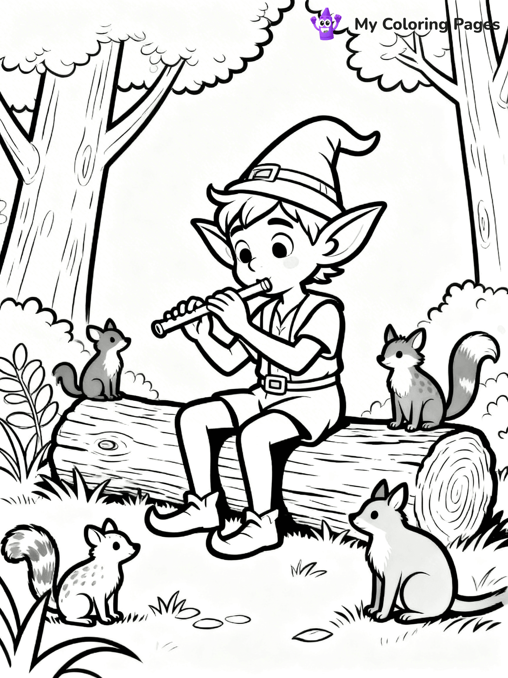 Goblin Coloring Pages - 17