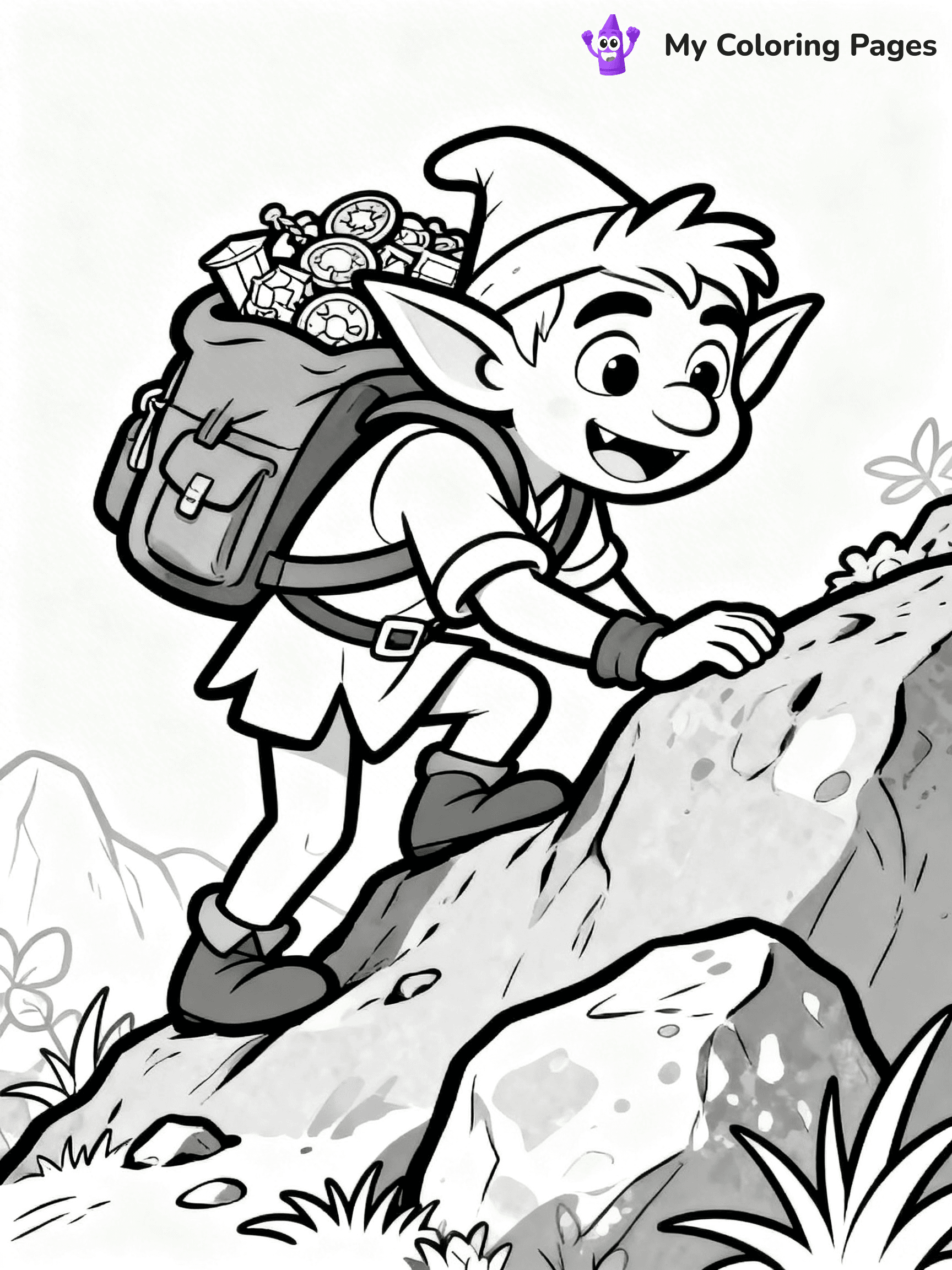 Goblin Coloring Pages - 14