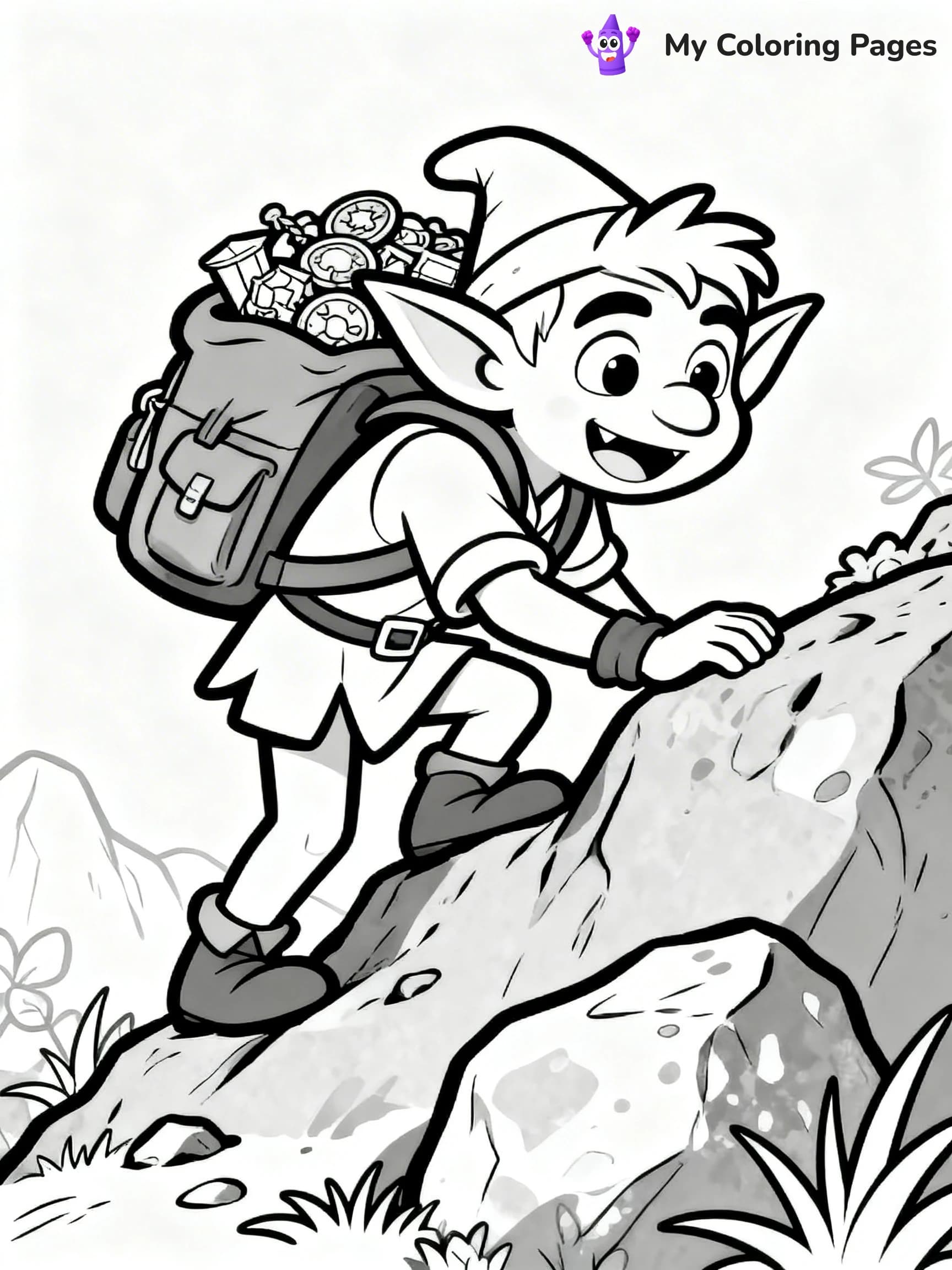 Goblin Coloring Pages - 13
