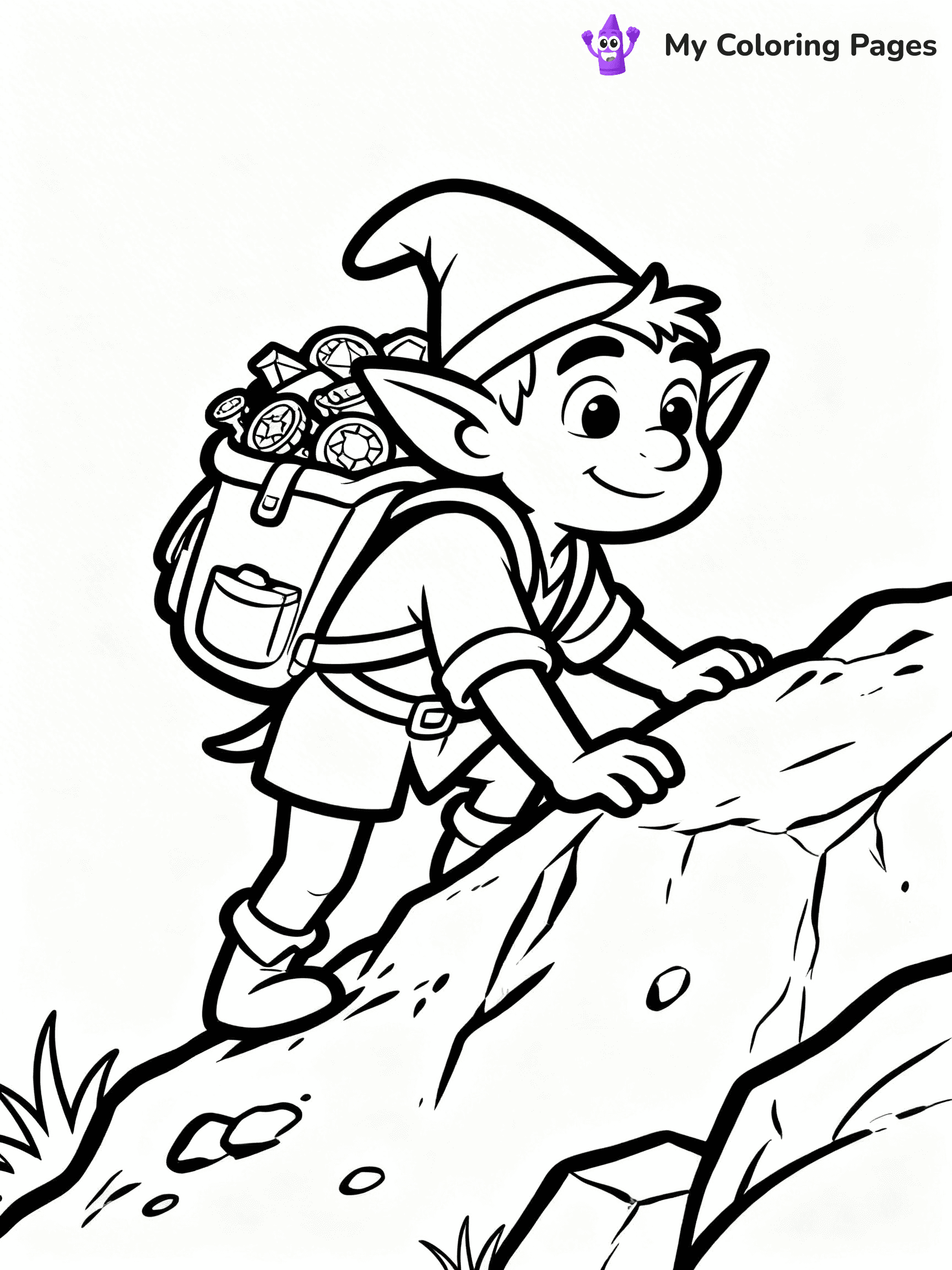 Goblin Coloring Pages - 13