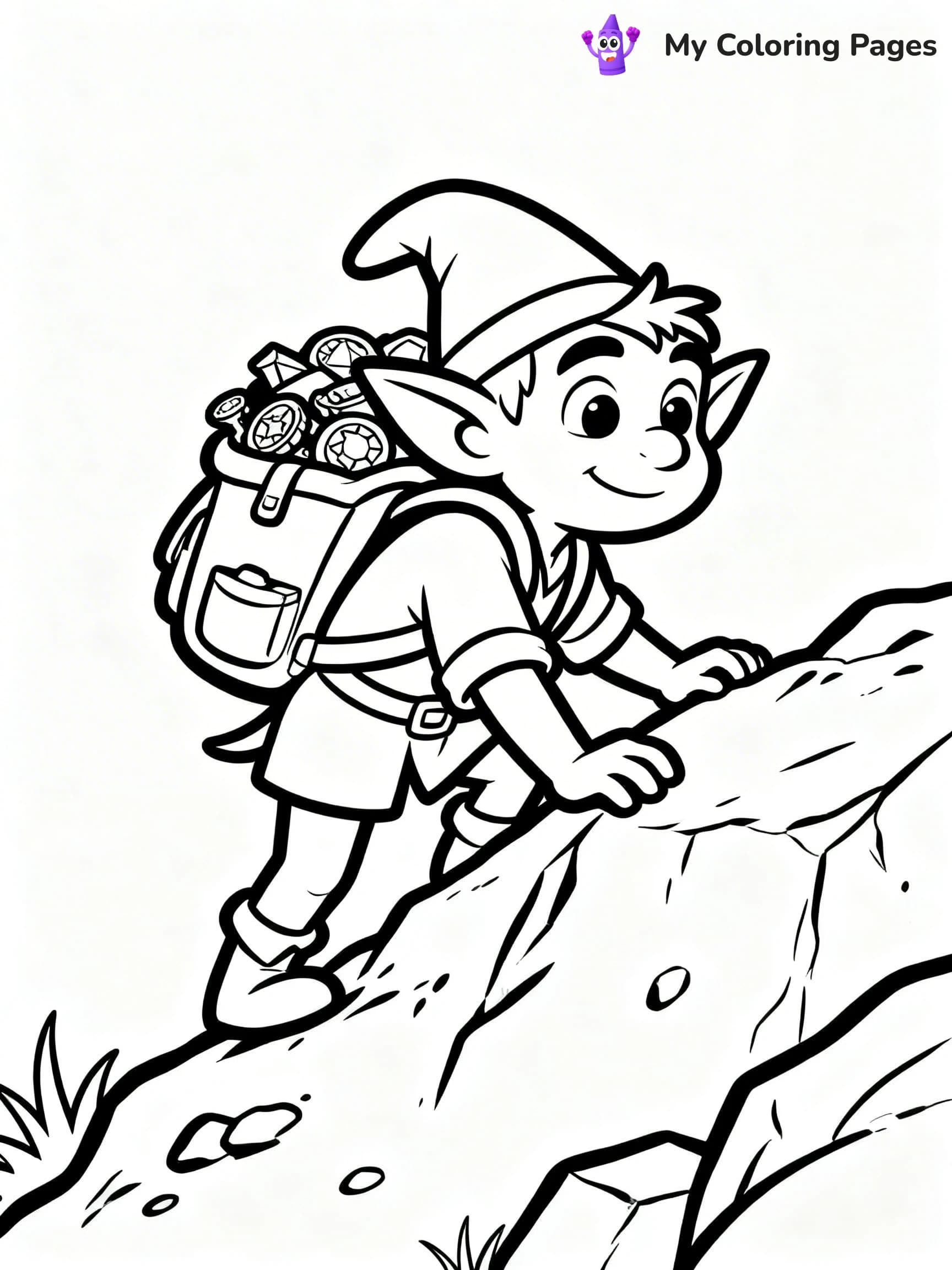 Goblin Coloring Pages - 12