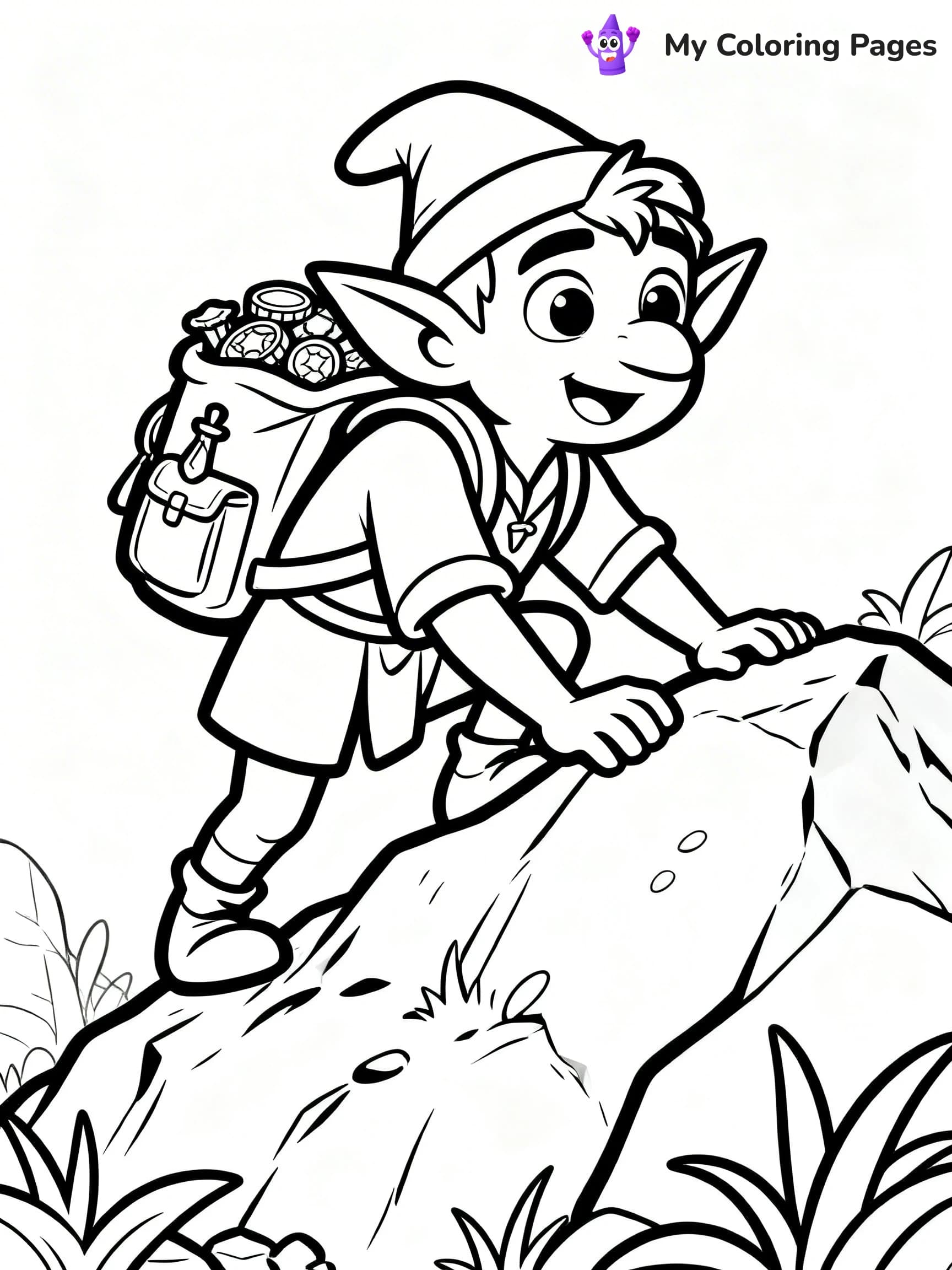 Goblin Coloring Pages - 11